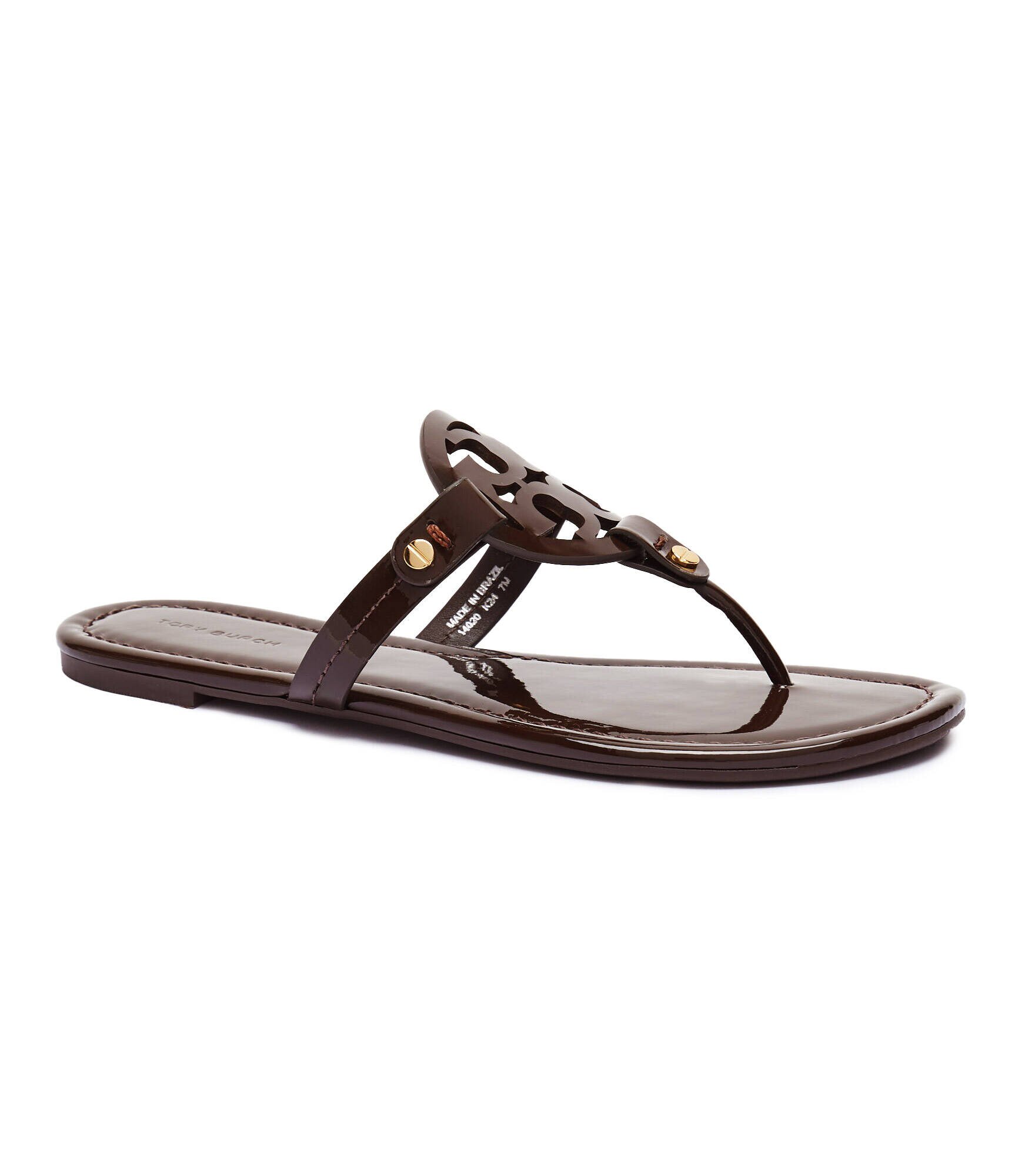 Tory Burch De piele flip flops Miller
