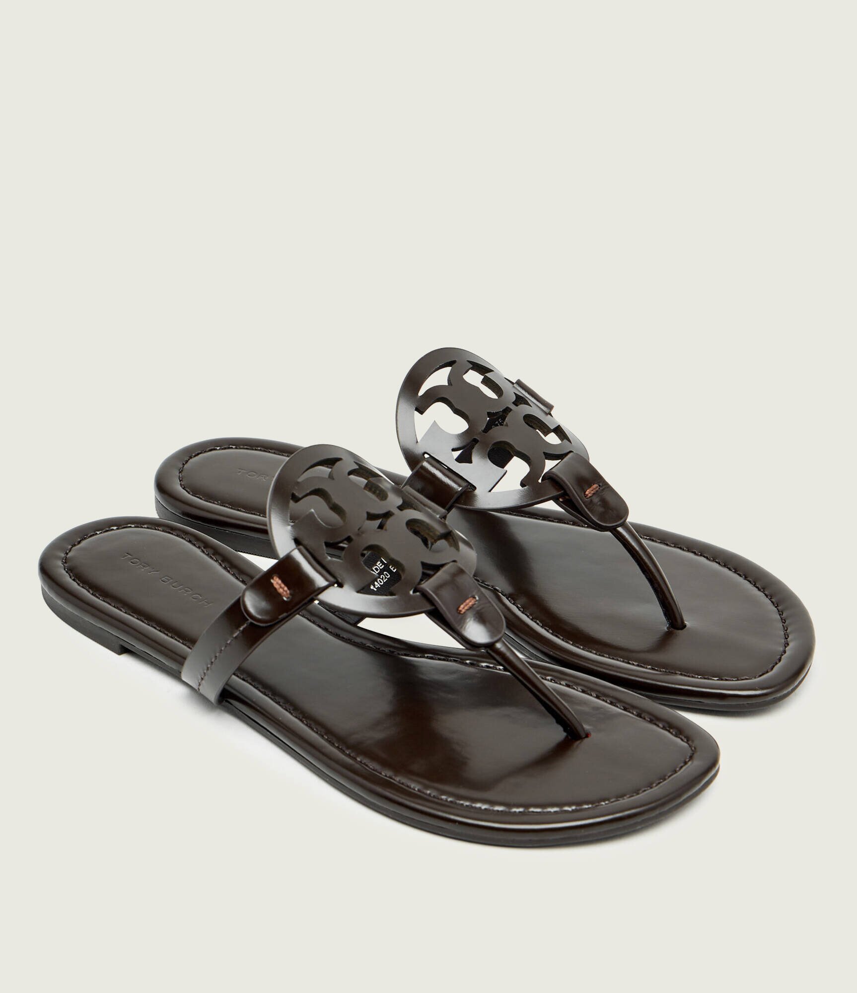Tory Burch De piele flip flops MILLER