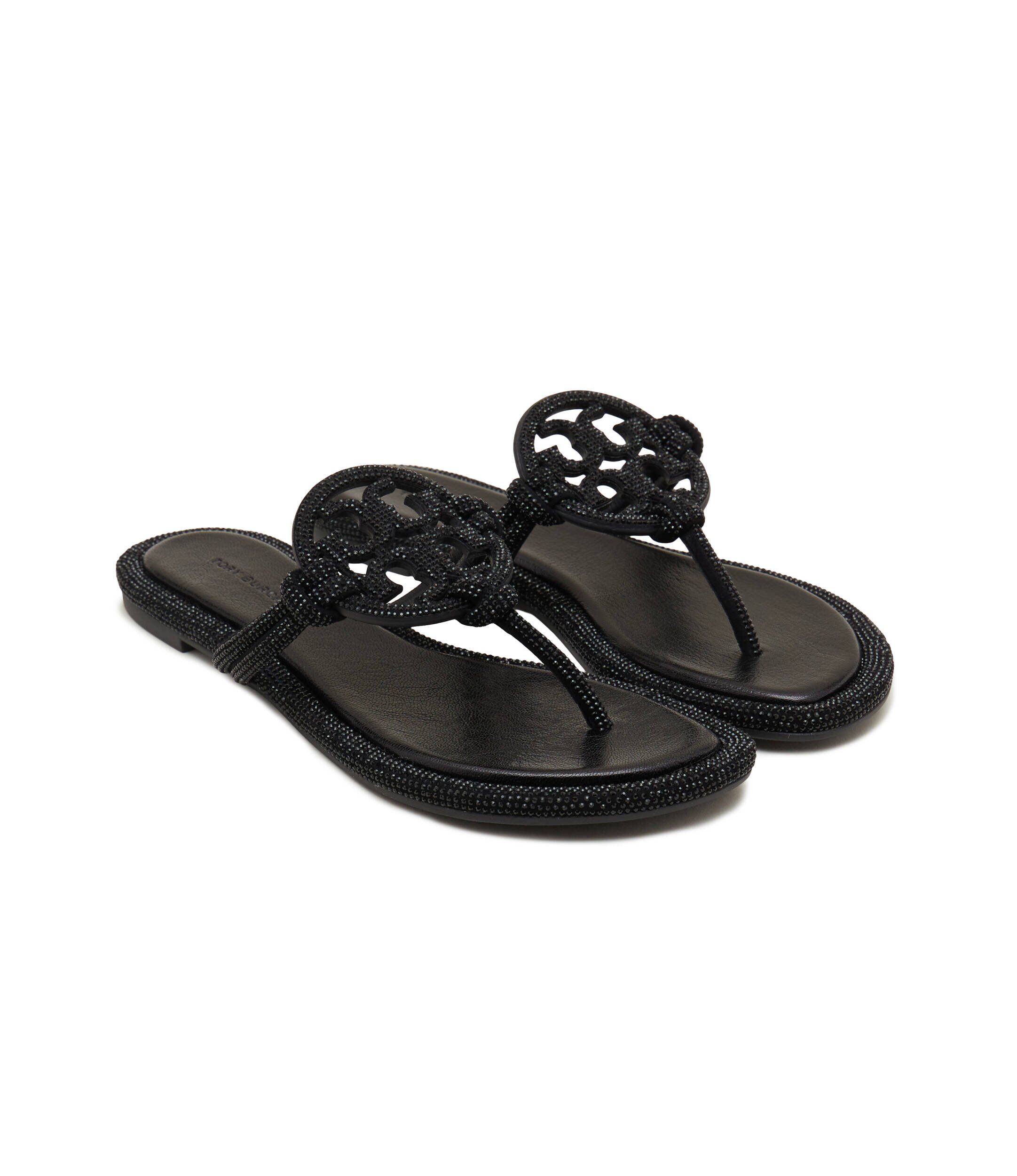 Tory Burch De piele flip flops Miller
