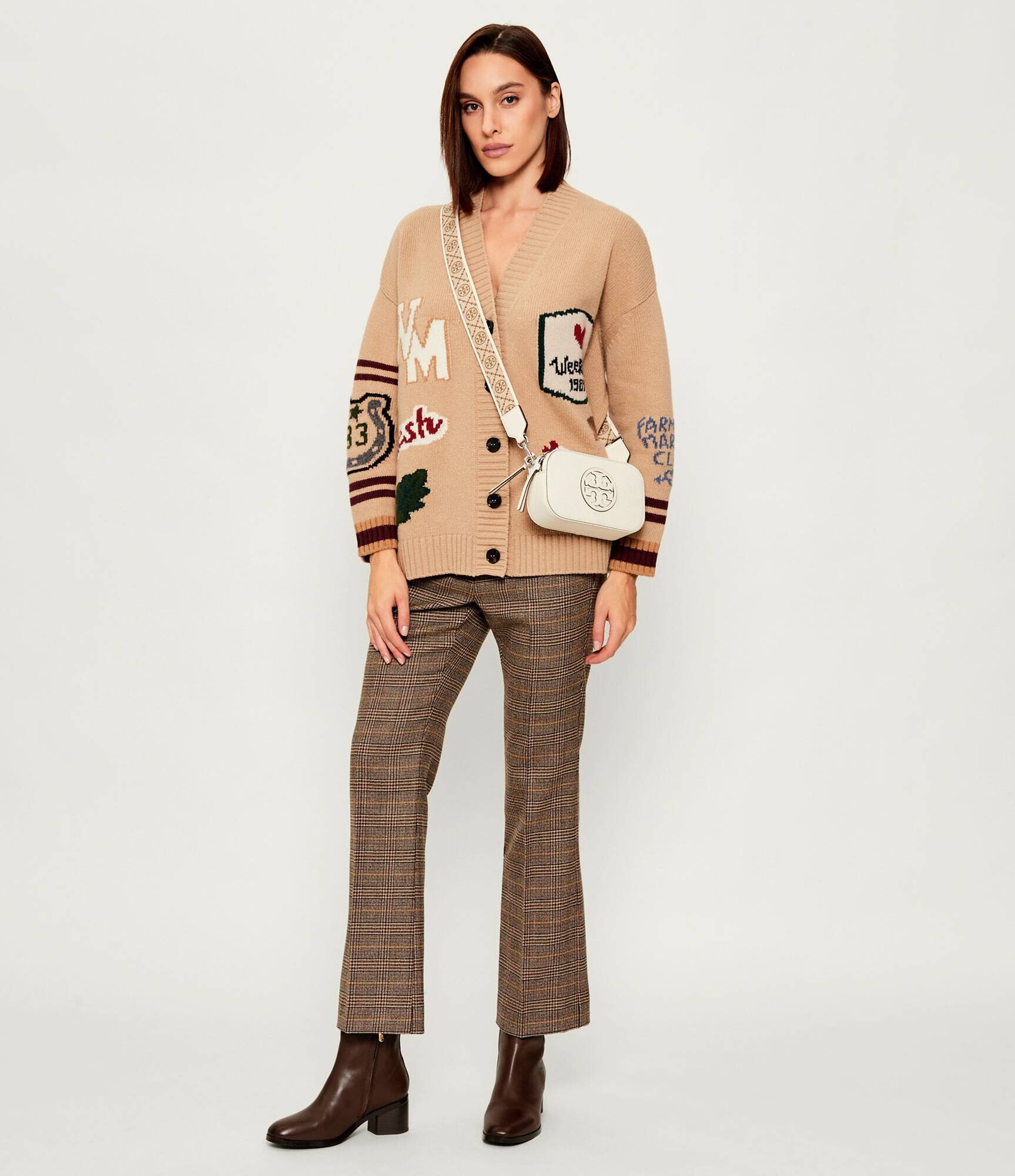 Tory Burch De piele geantă poștaș Miller Mini