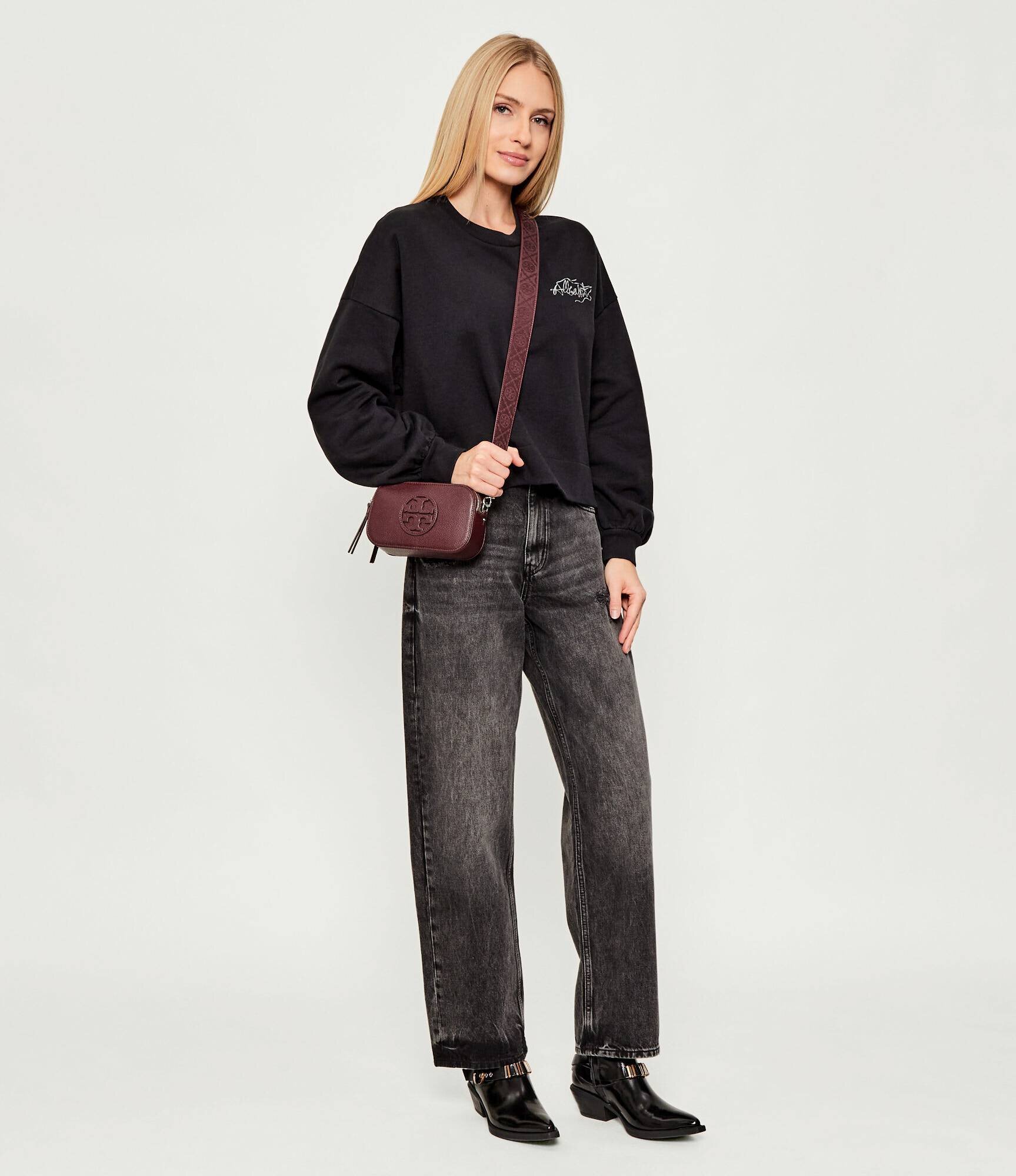 Tory Burch De piele geantă poștaș Miller Mini