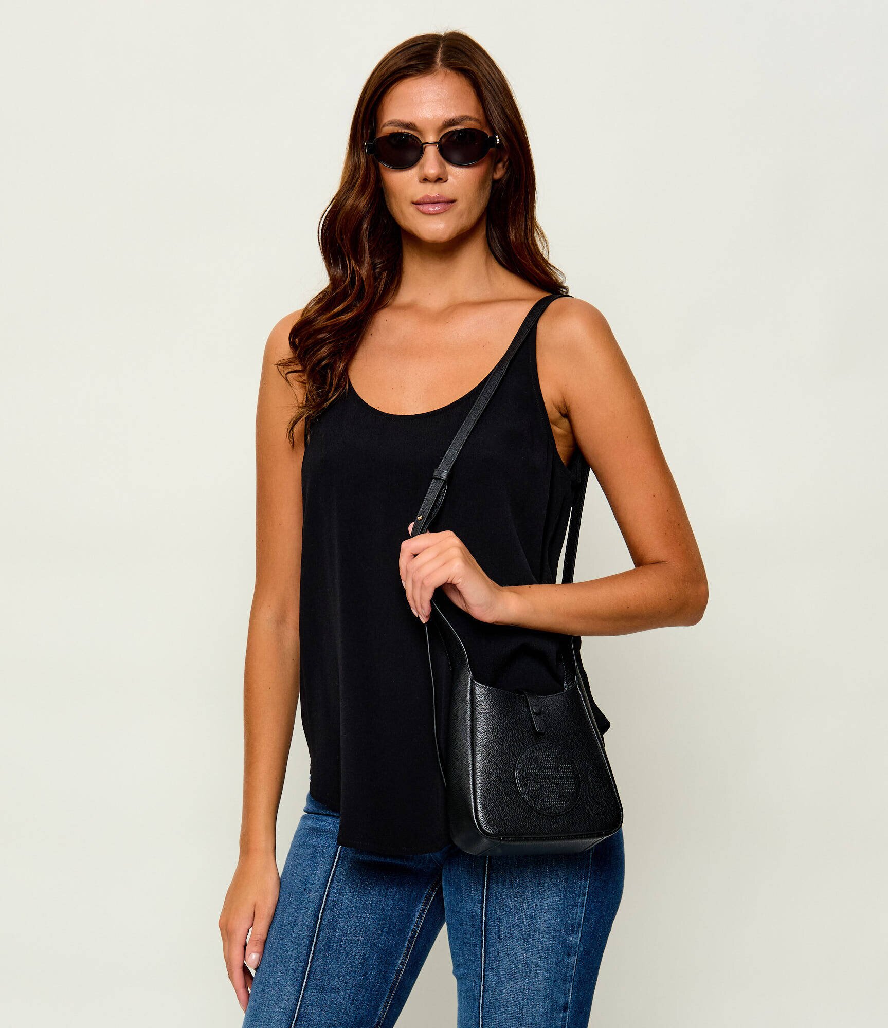 Tory Burch De piele geantă poștaș Miller Swing