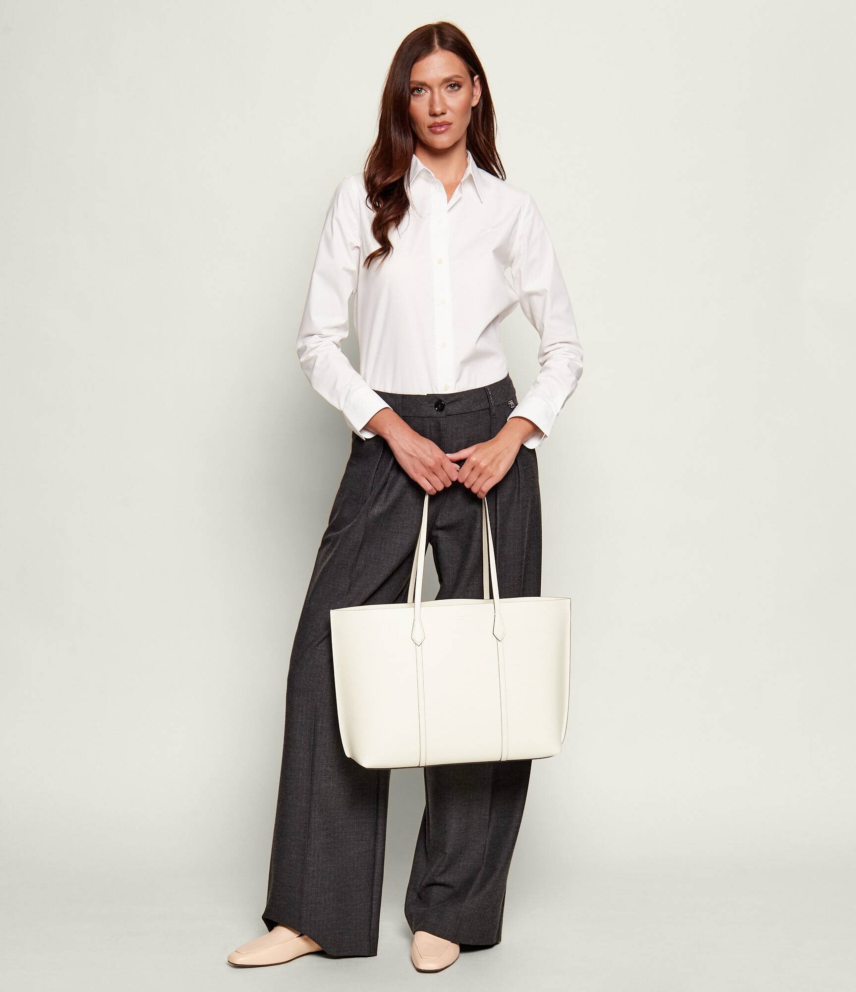 Tory Burch De piele geantă shopper + borsetă Perry