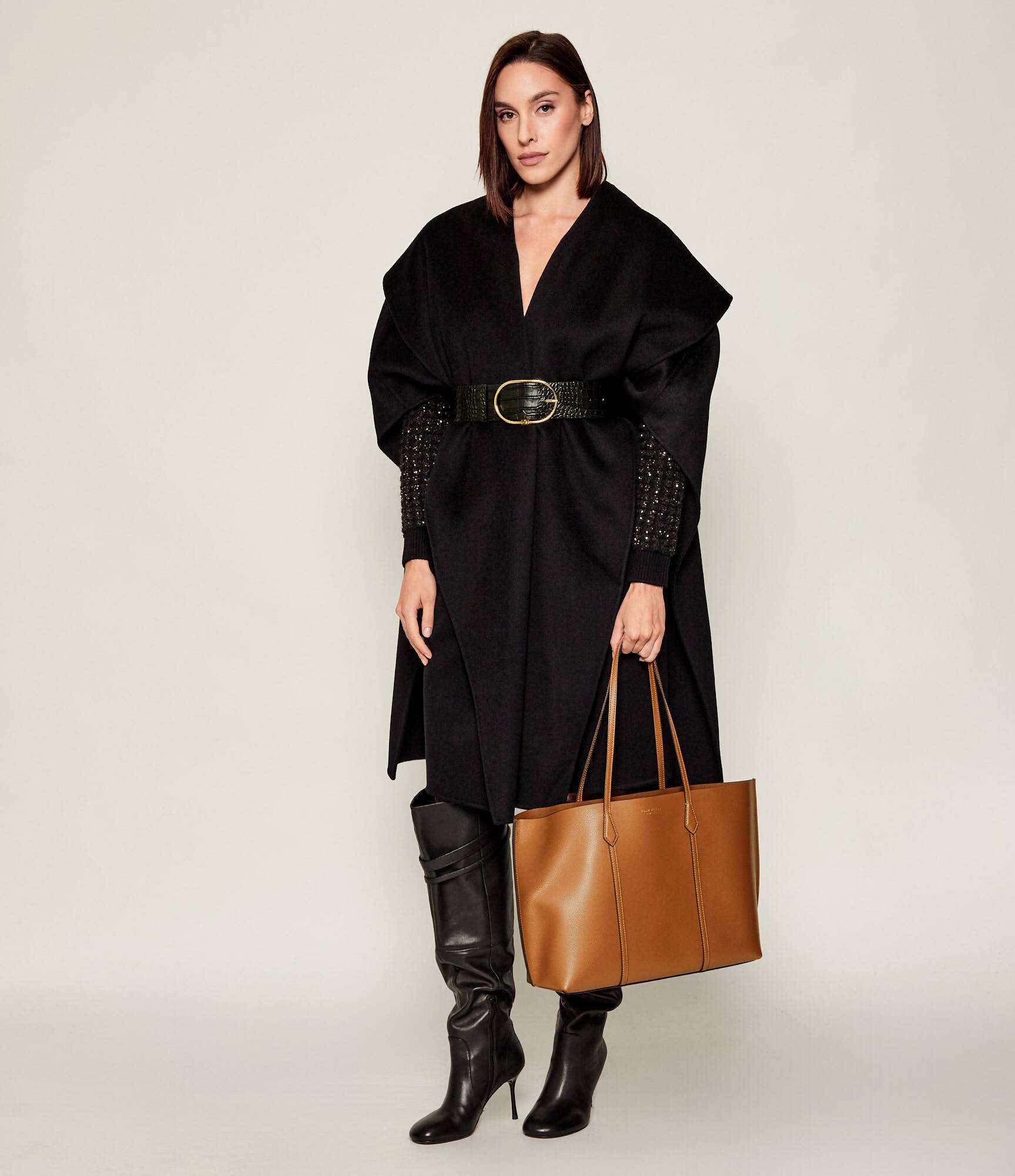 Tory Burch De piele geantă shopper Perry
