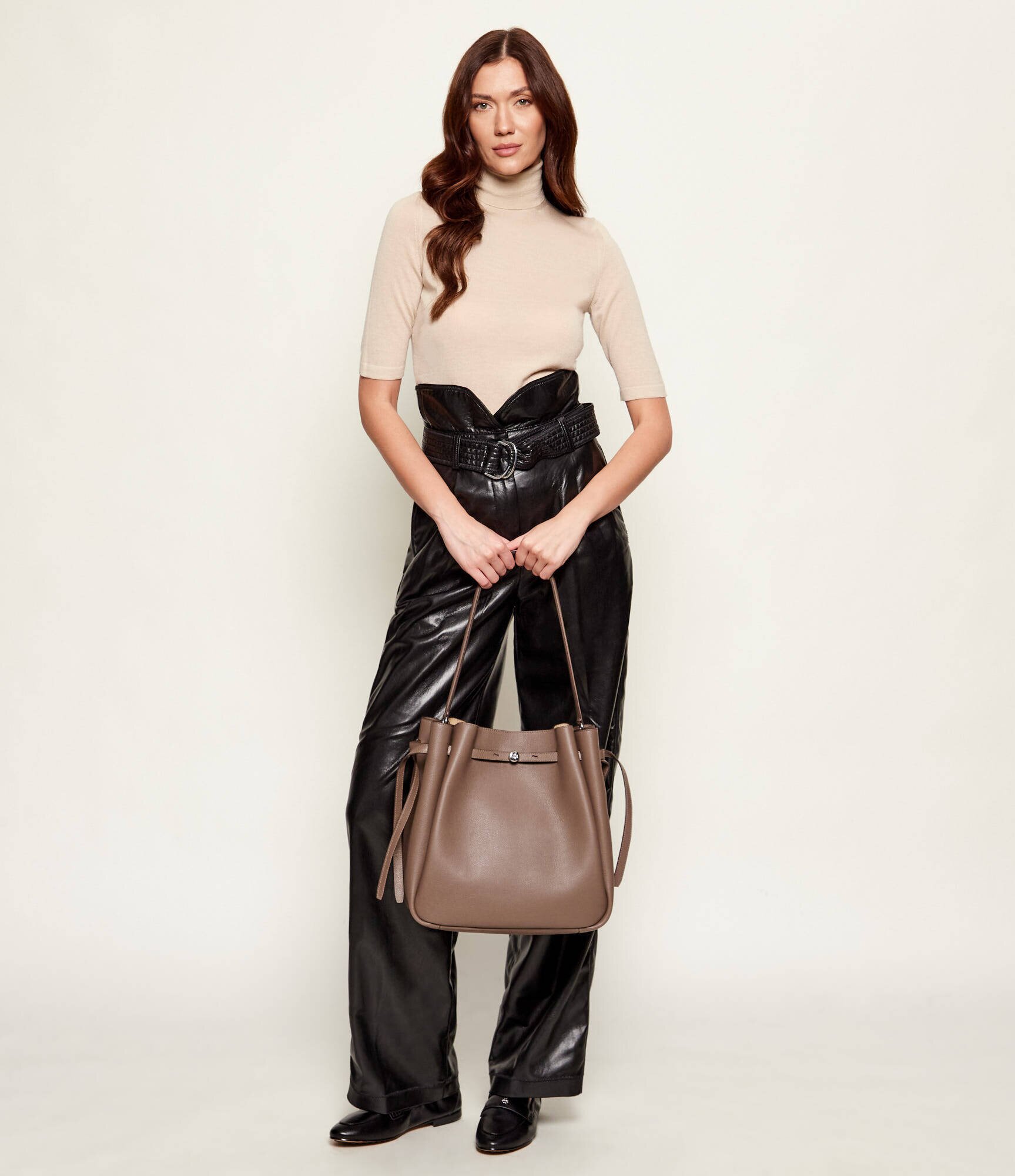 Tory Burch De piele geantă shopper Romy
