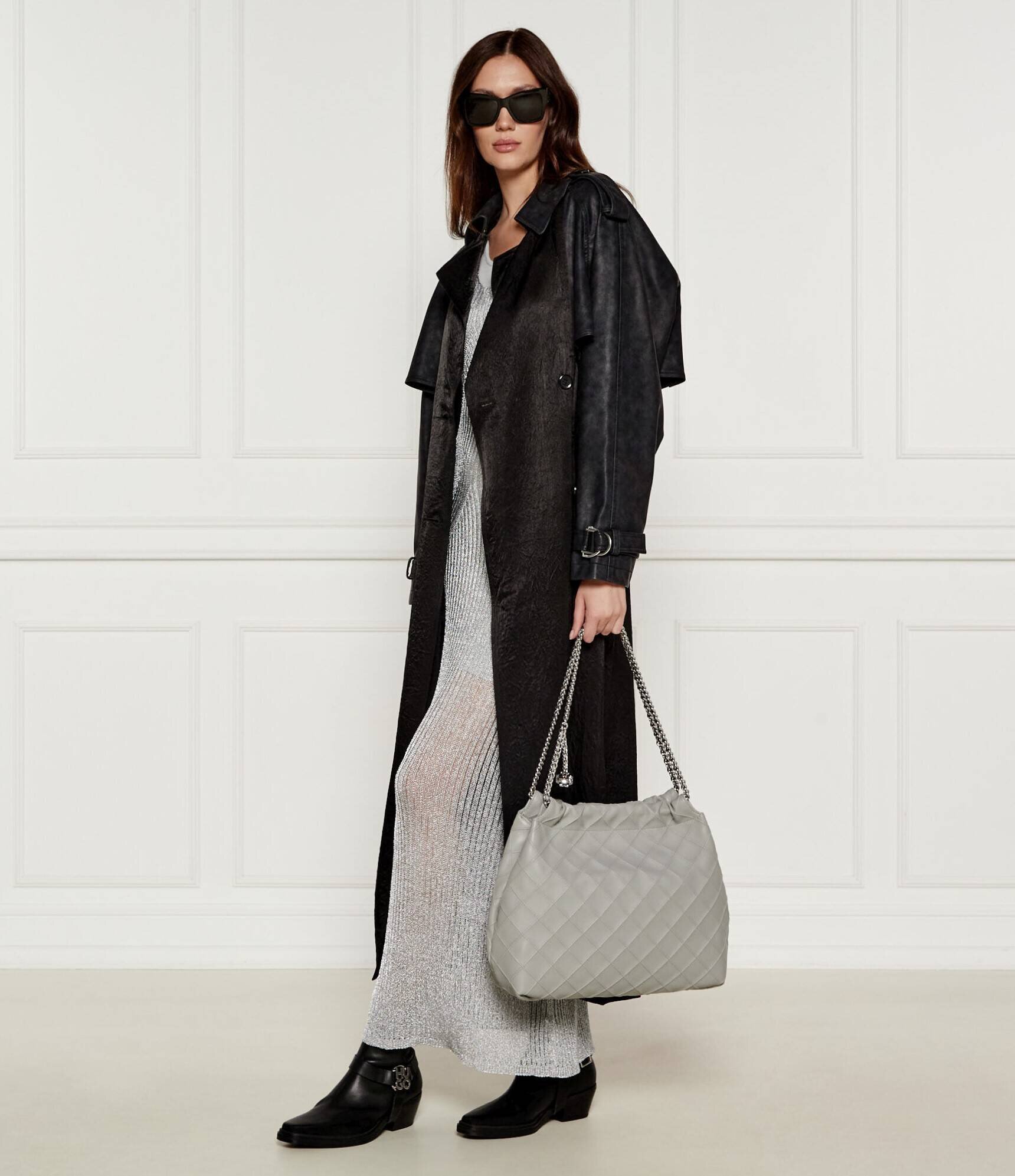 Tory Burch De piele hobo Fleming