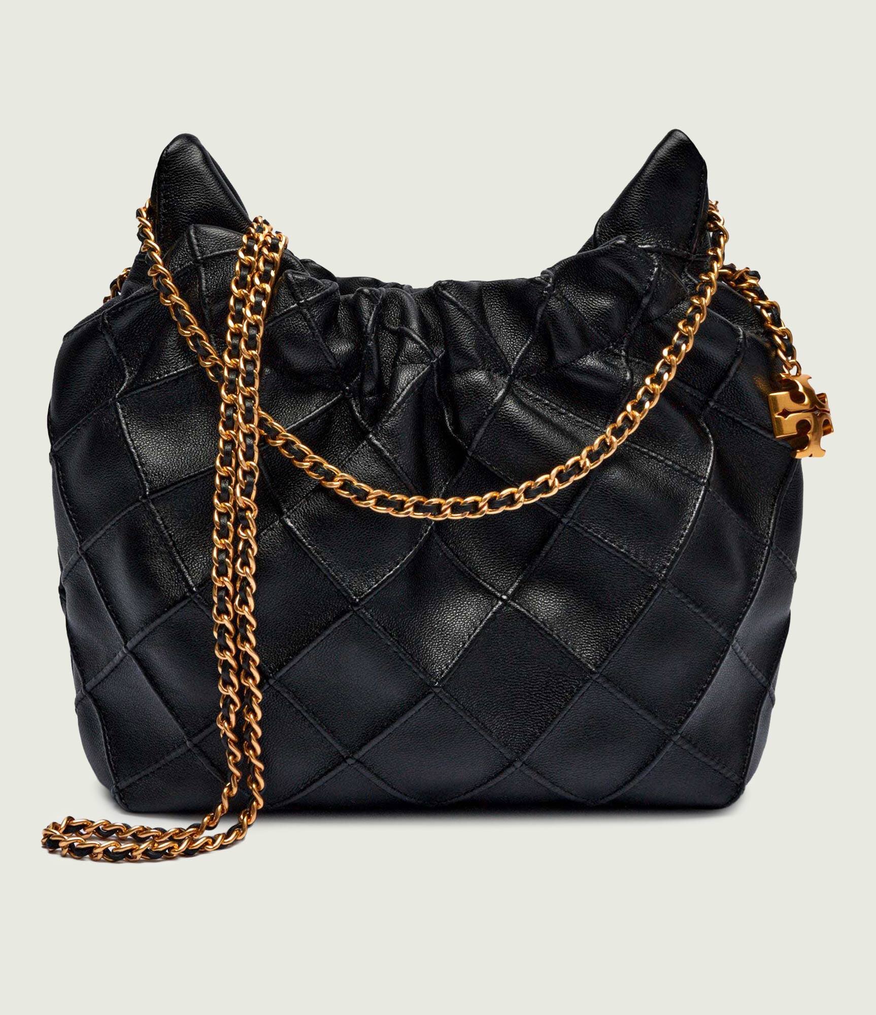 Tory Burch De piele hobo Fleming Mini