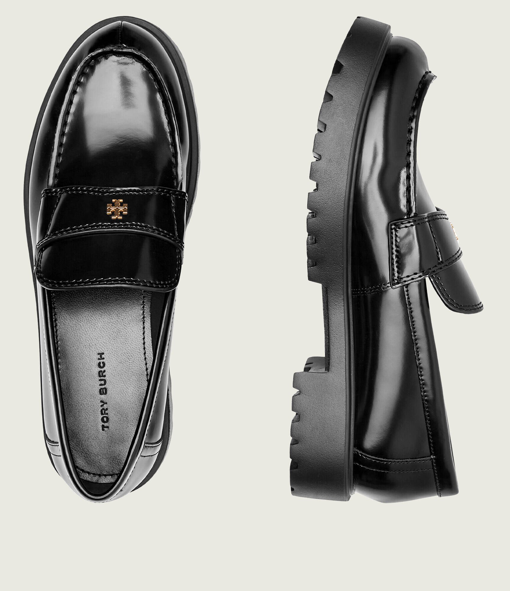 Tory Burch De piele pantofi loafer LUG