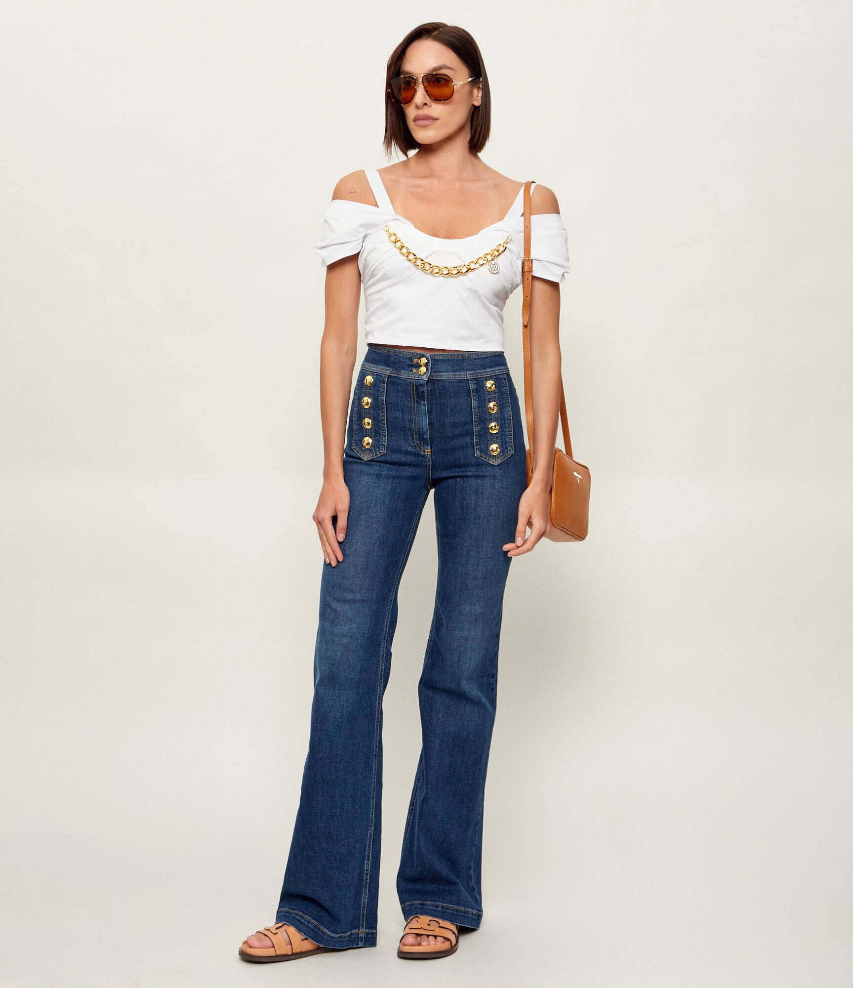 Tory Burch De piele șlapi INES