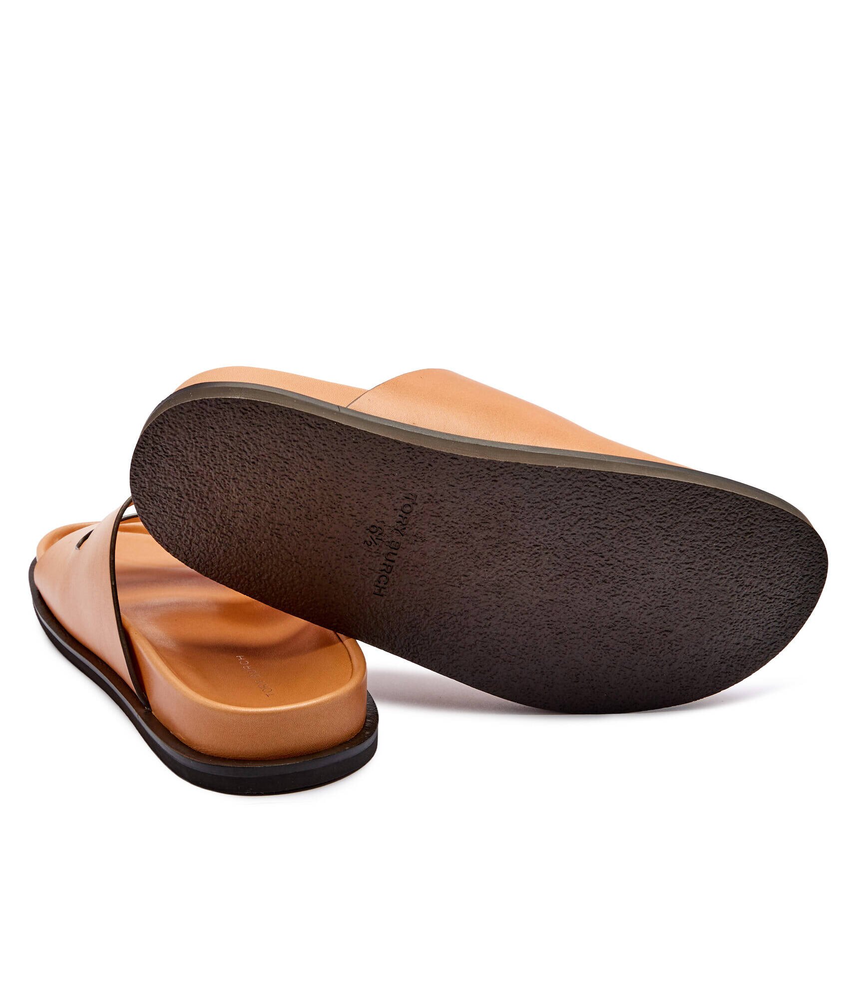 Tory Burch De piele șlapi T Lock