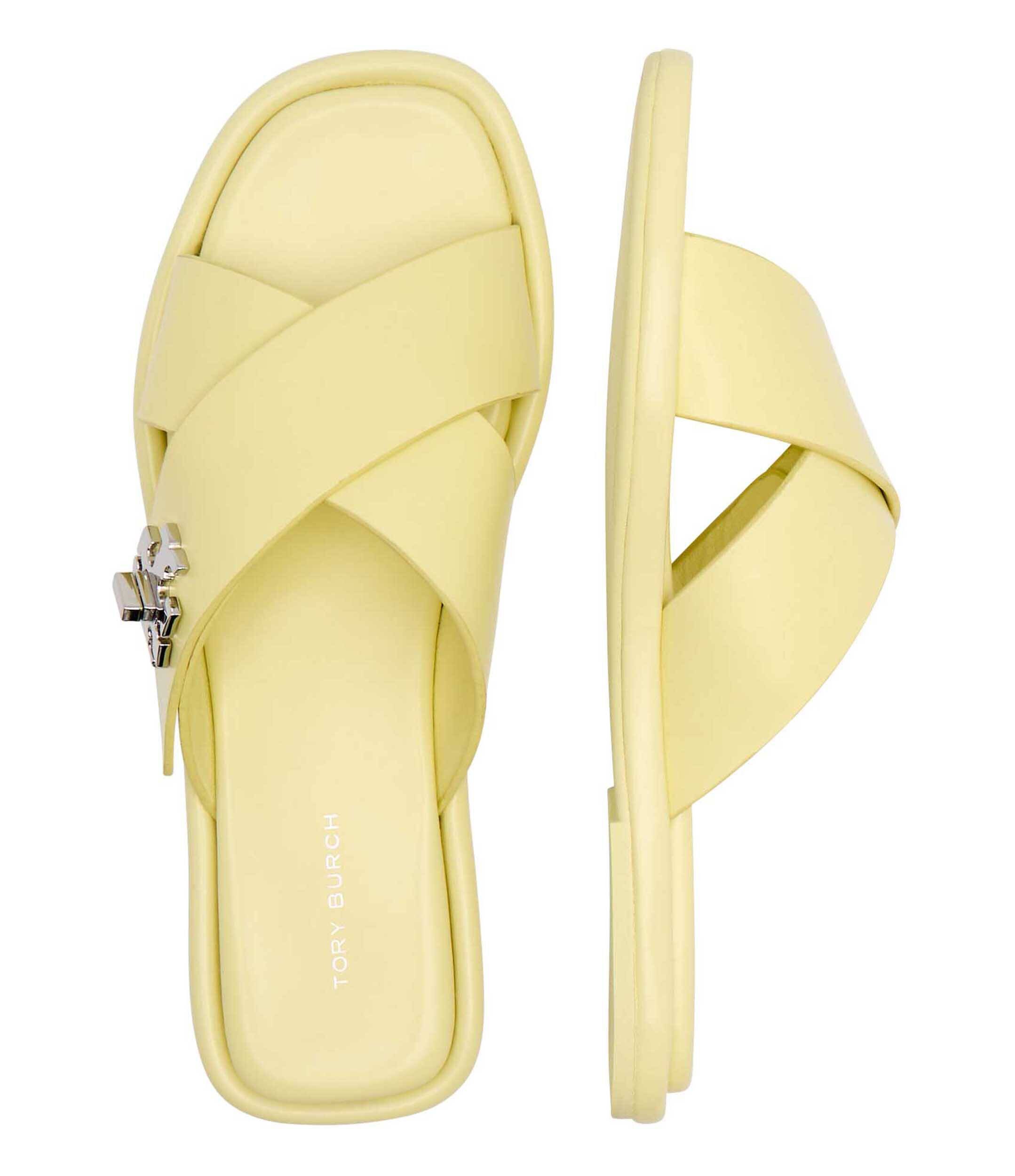 Tory Burch De piele șlapi T Lock