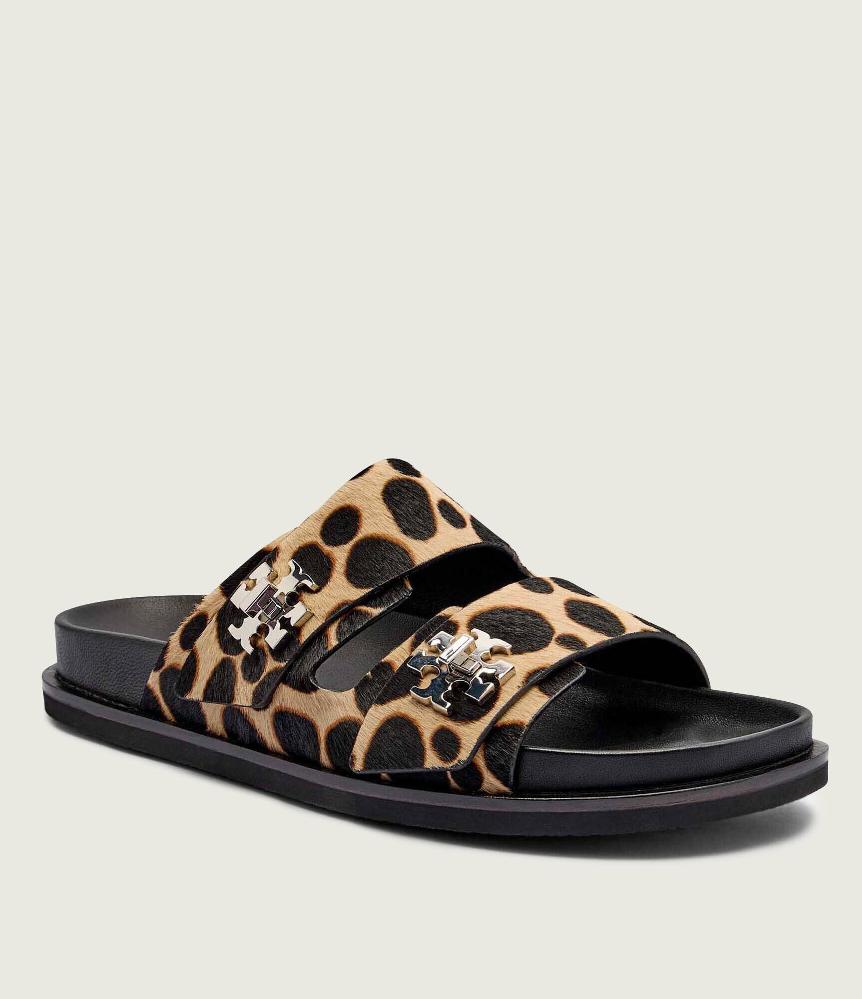 Tory Burch De piele șlapi T Lock Sport