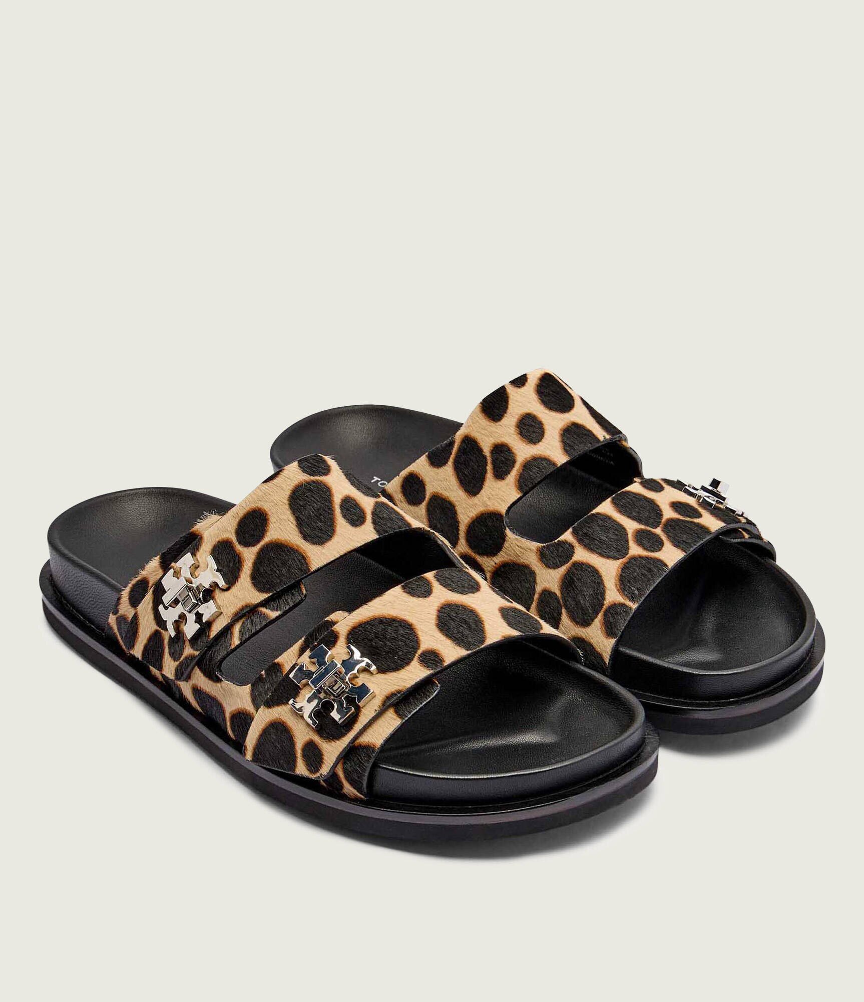 Tory Burch De piele șlapi T Lock Sport