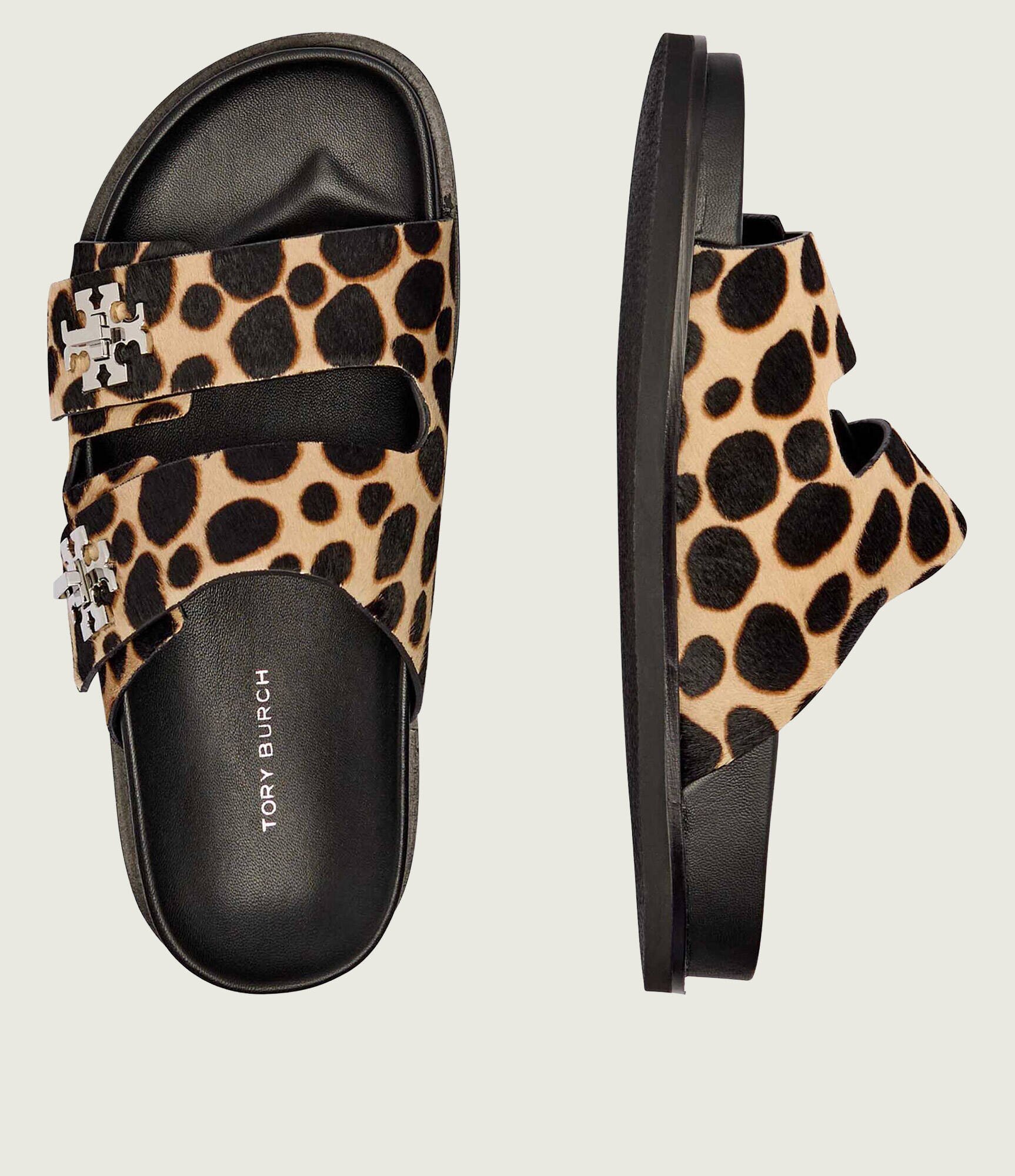 Tory Burch De piele șlapi T Lock Sport
