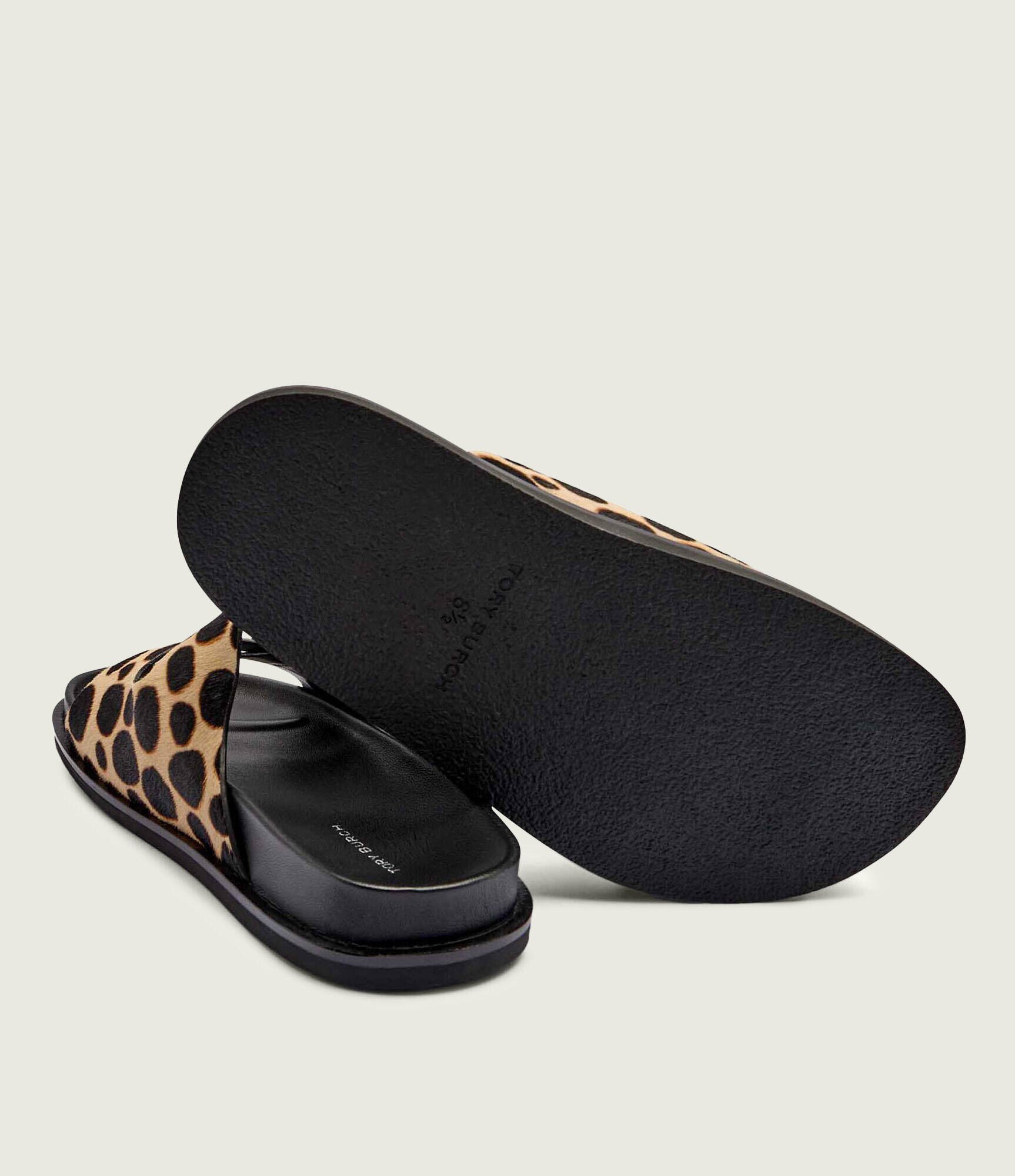 Tory Burch De piele șlapi T Lock Sport