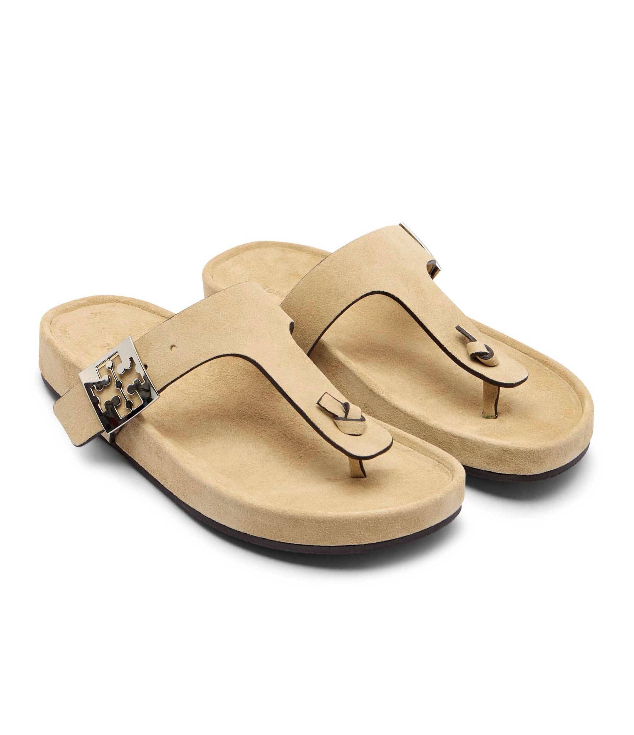 Tory Burch Flip flops Mellow Thong | piele întoarsă