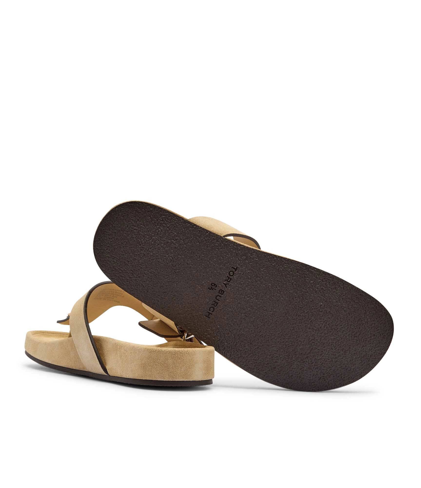 Tory Burch Flip flops Mellow Thong | piele întoarsă