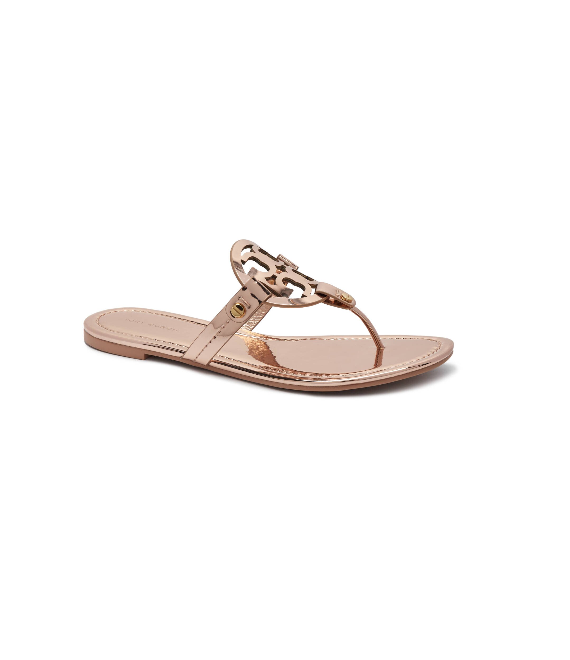 Tory Burch Flip flops Miller cu adaos de piele