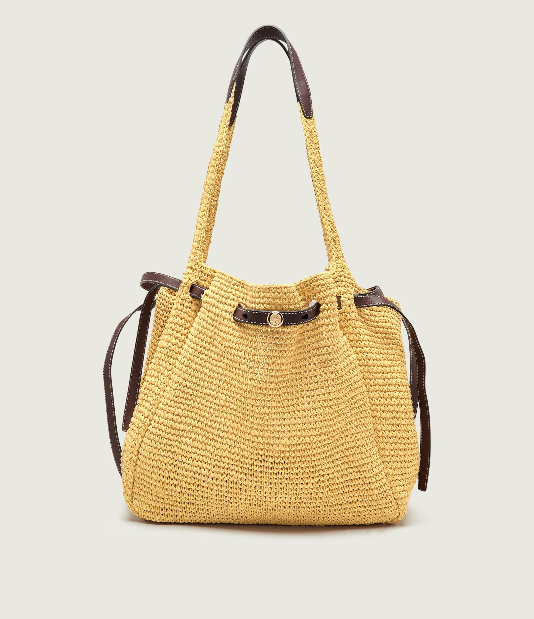 Tory Burch Geantă shopper Romy cu adaos de piele
