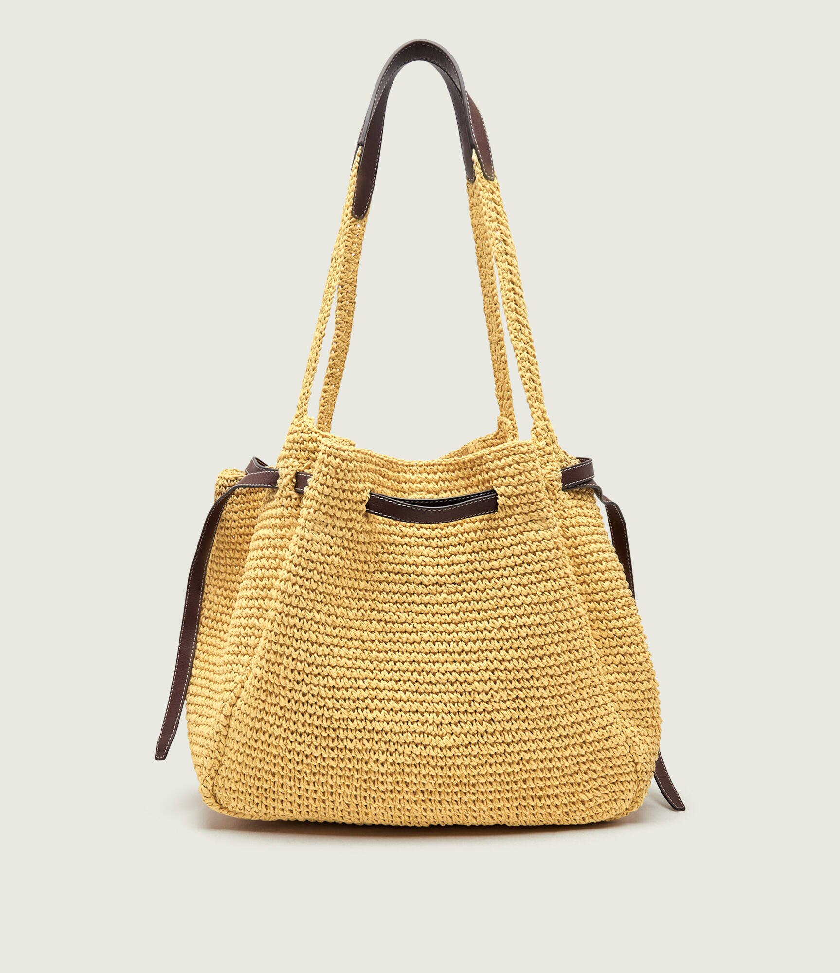 Tory Burch Geantă shopper Romy cu adaos de piele