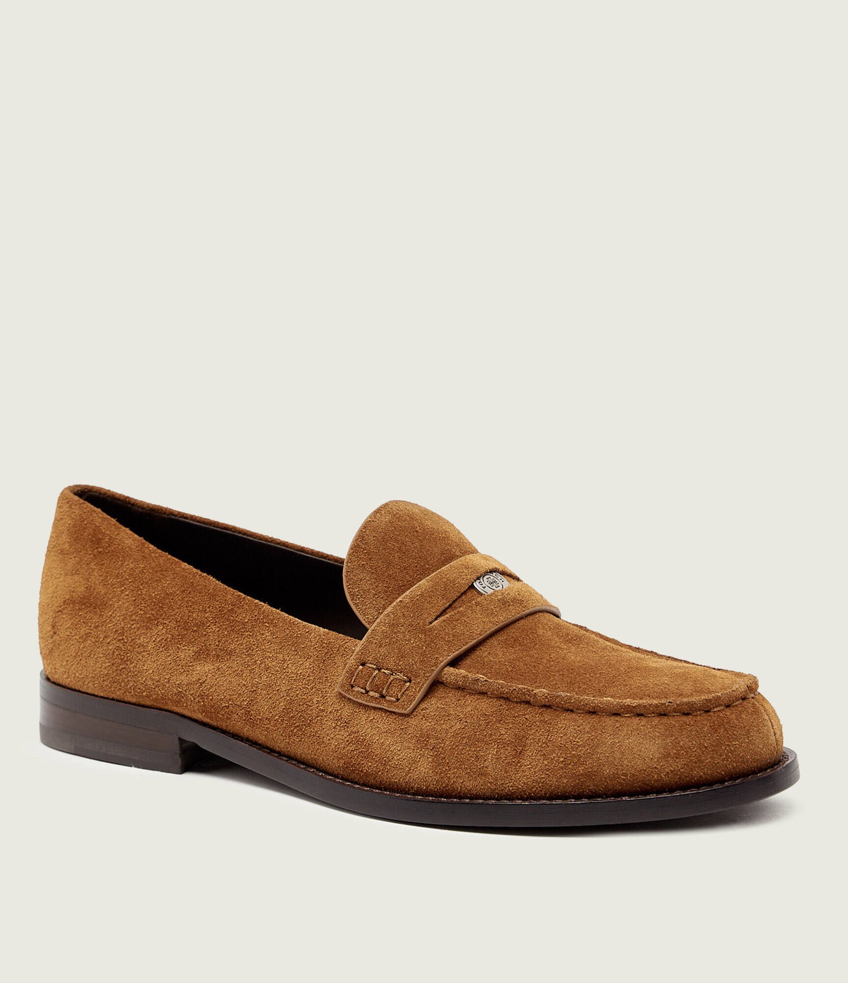 Tory Burch Pantofi loafer PENNY | piele întoarsă