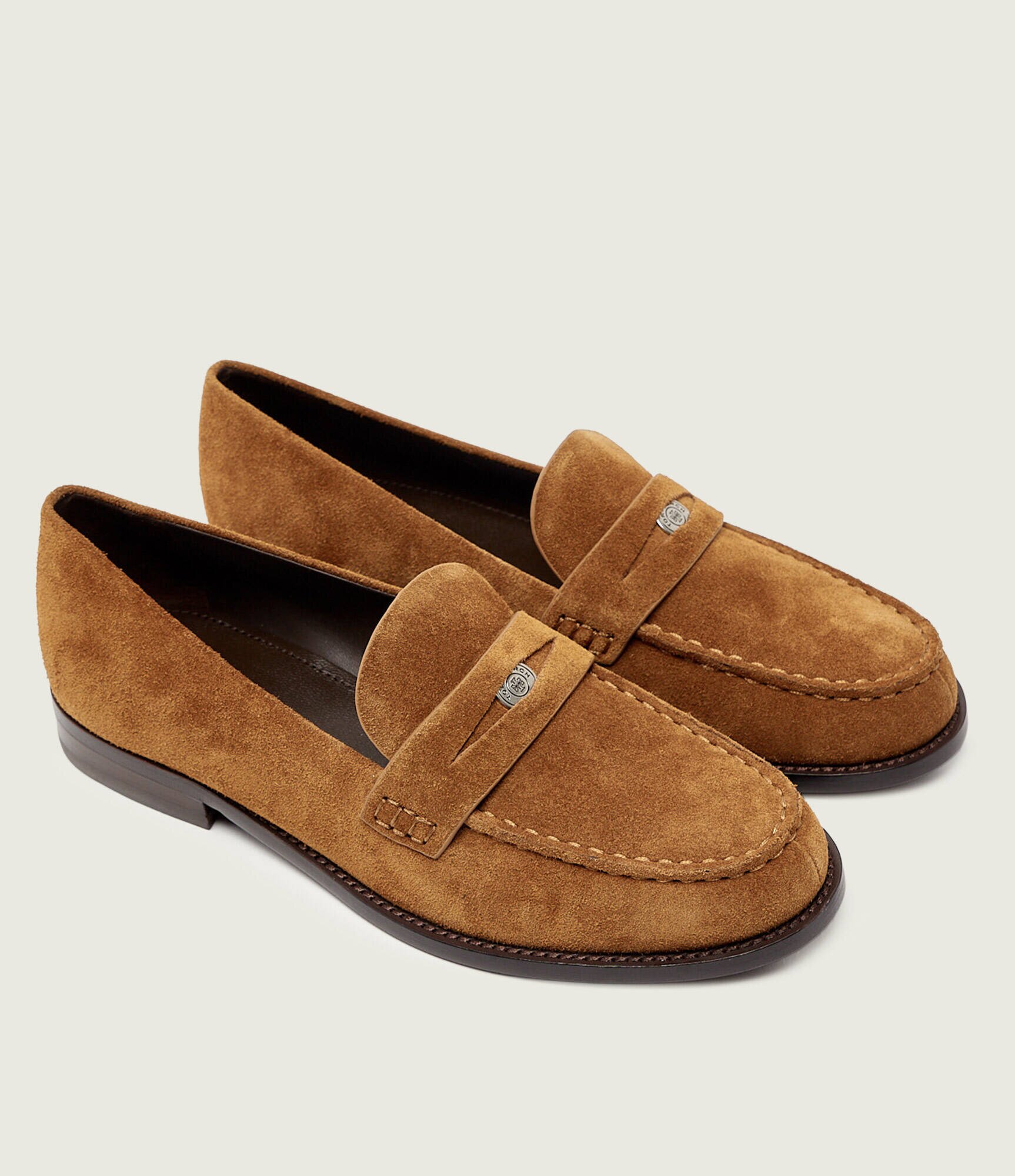 Tory Burch Pantofi loafer PENNY | piele întoarsă