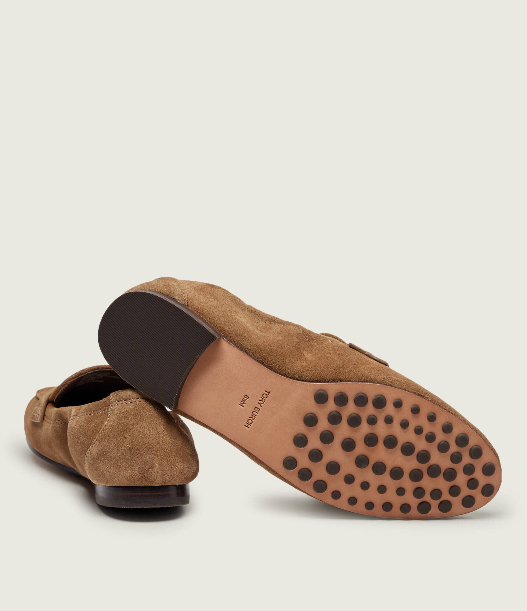 Tory Burch Pantofi lords | piele întoarsă