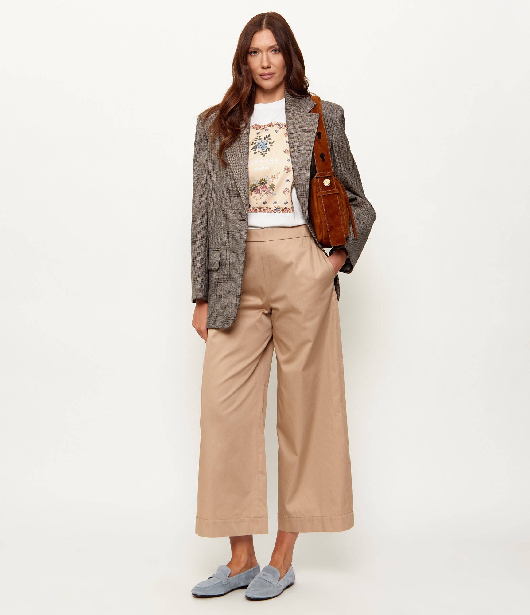 Tory Burch Pantofi lords | piele întoarsă