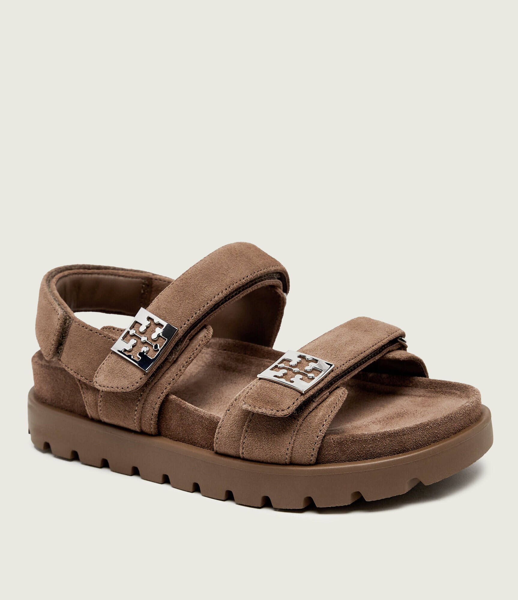 Tory Burch Sandale MELLOW SPORT | piele întoarsă