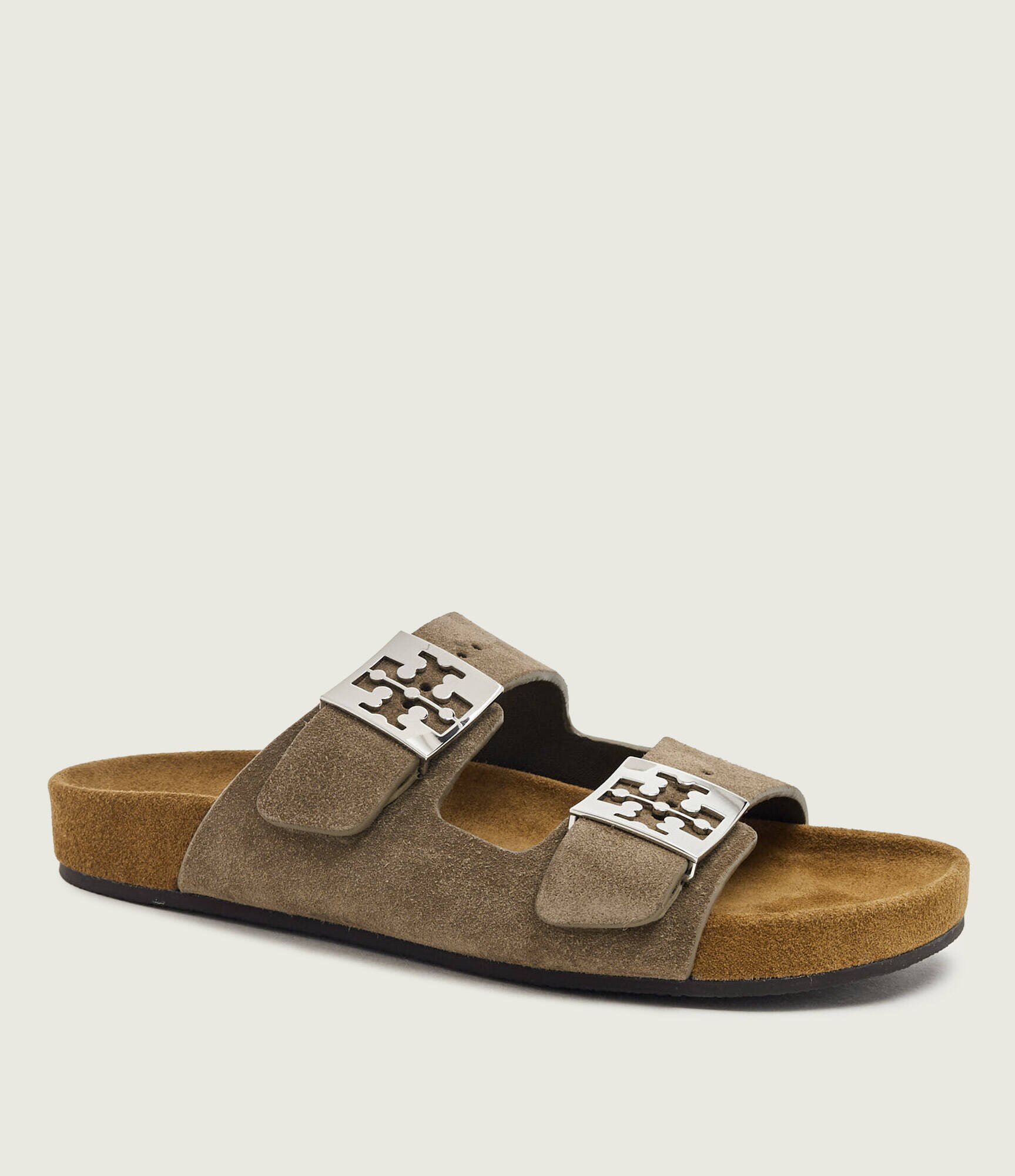 Tory Burch Șlapi Mellow | piele întoarsă