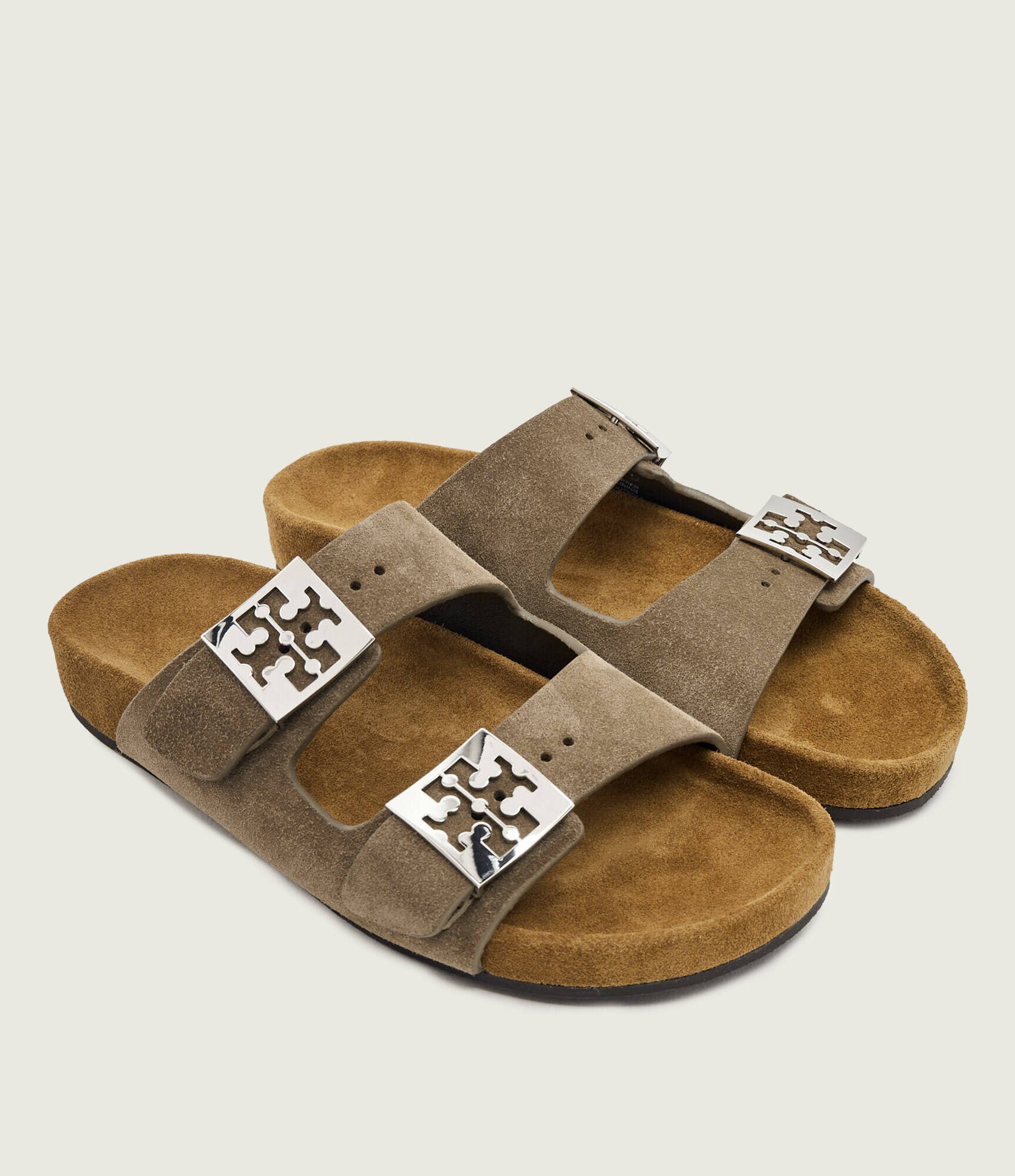 Tory Burch Șlapi Mellow | piele întoarsă
