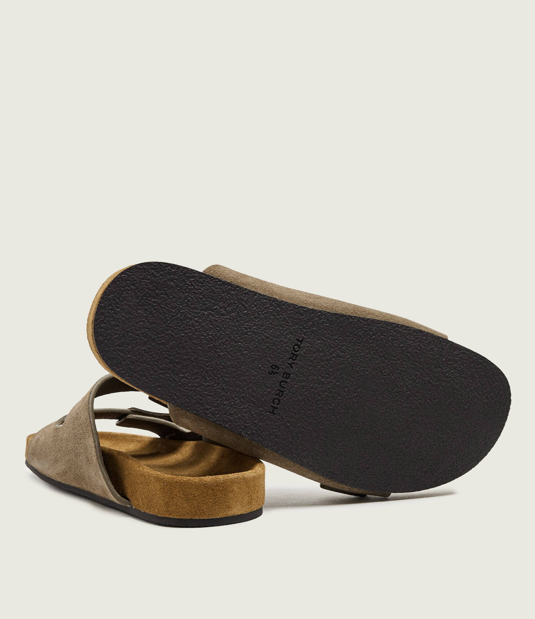 Tory Burch Șlapi Mellow | piele întoarsă