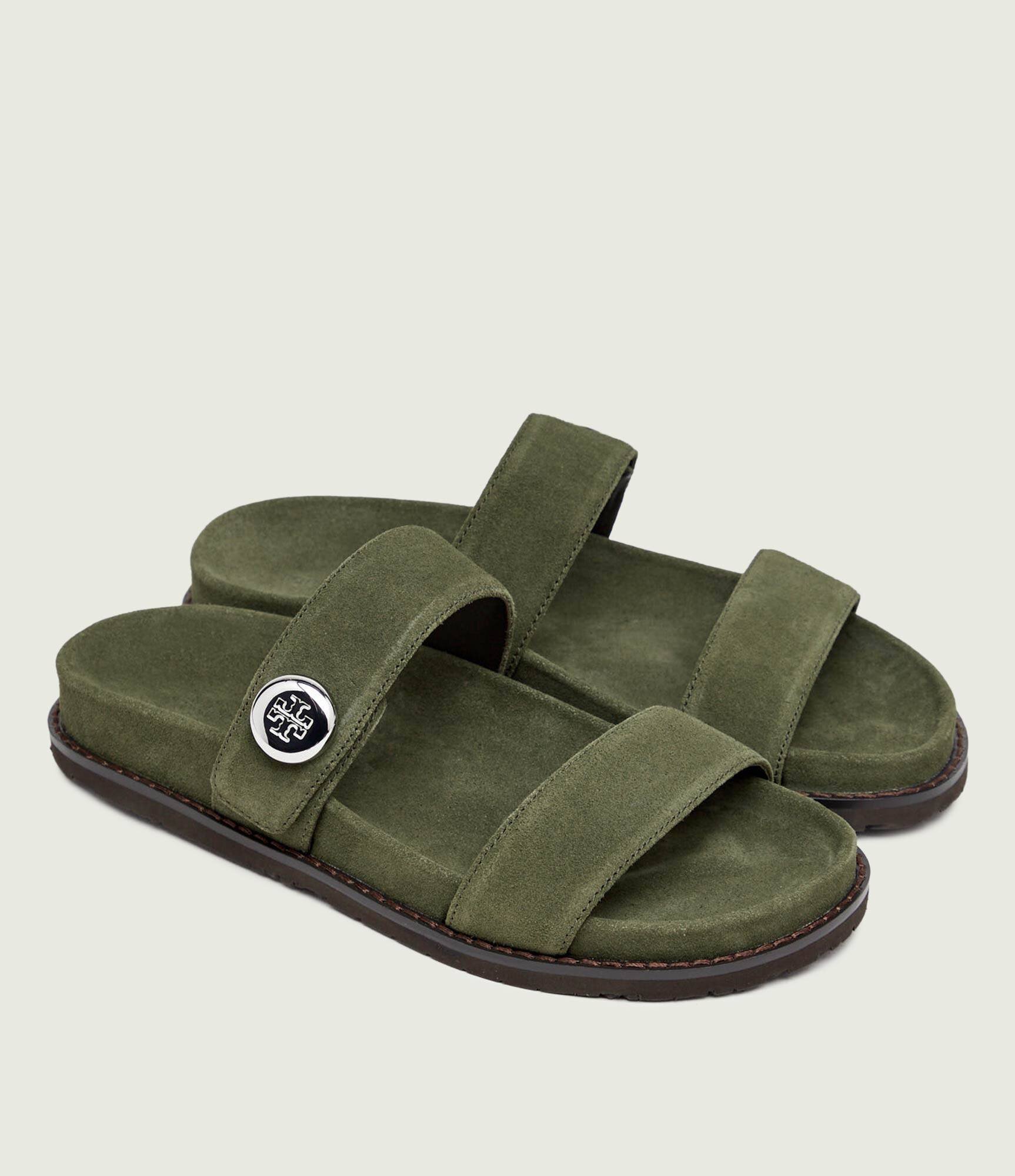 Tory Burch Șlapi Romy | piele întoarsă