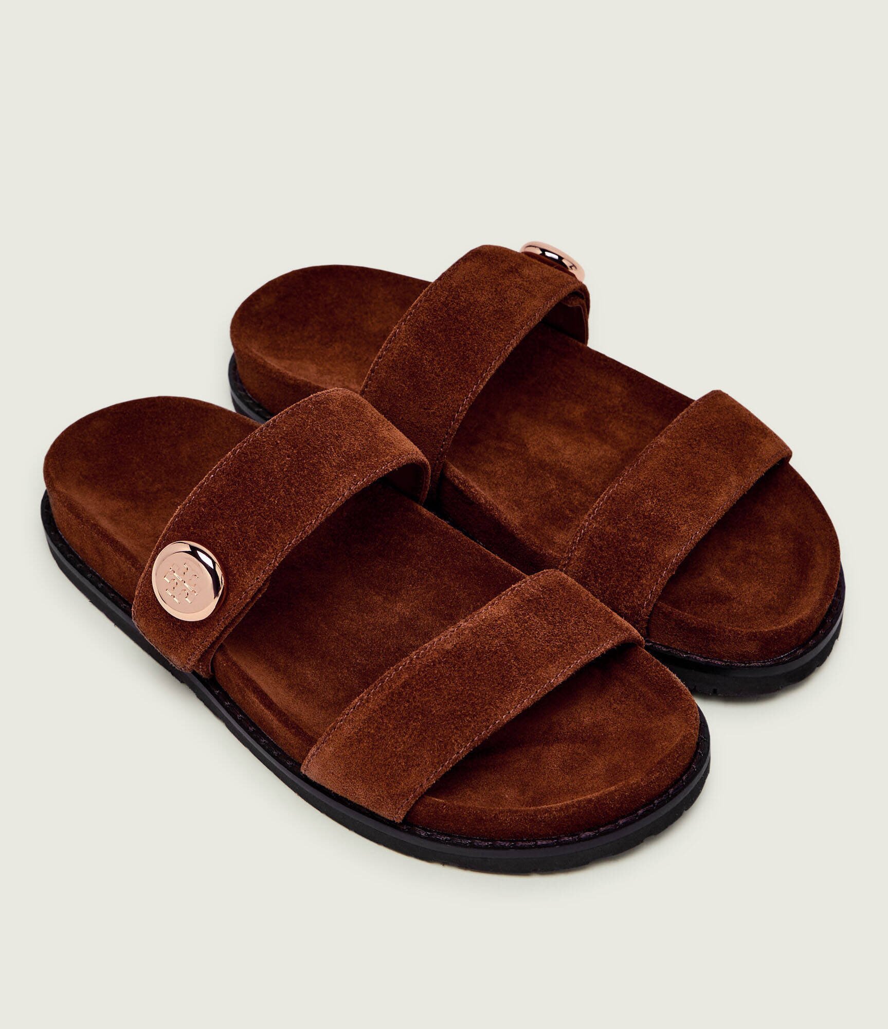Tory Burch Șlapi ROMY | piele întoarsă