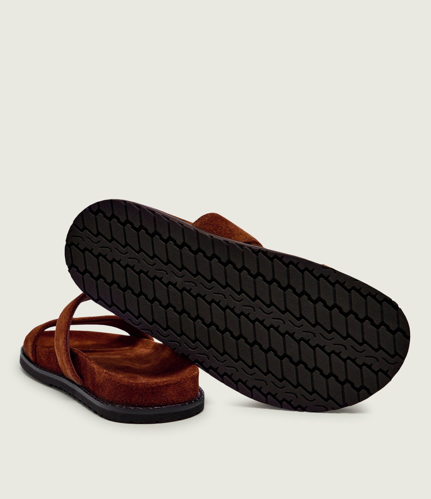 Tory Burch Șlapi ROMY | piele întoarsă
