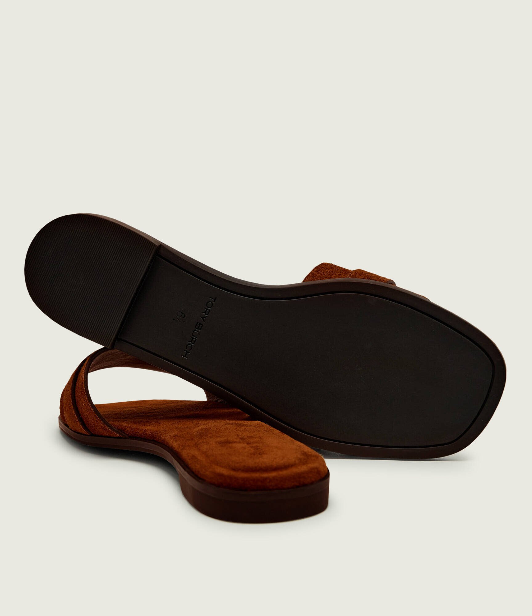 Tory Burch Șlapi ROMY | piele întoarsă