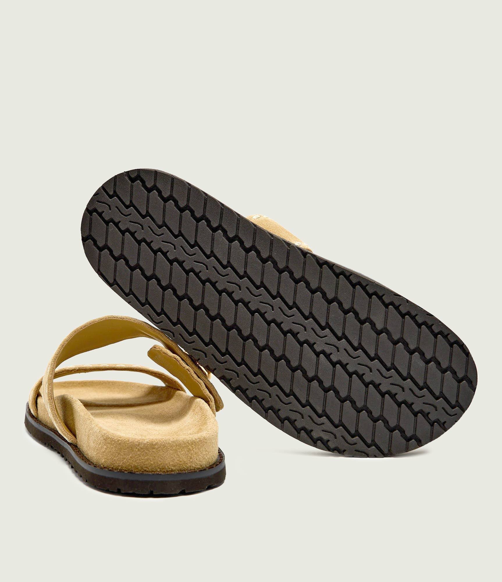 Tory Burch Șlapi Romy | piele întoarsă