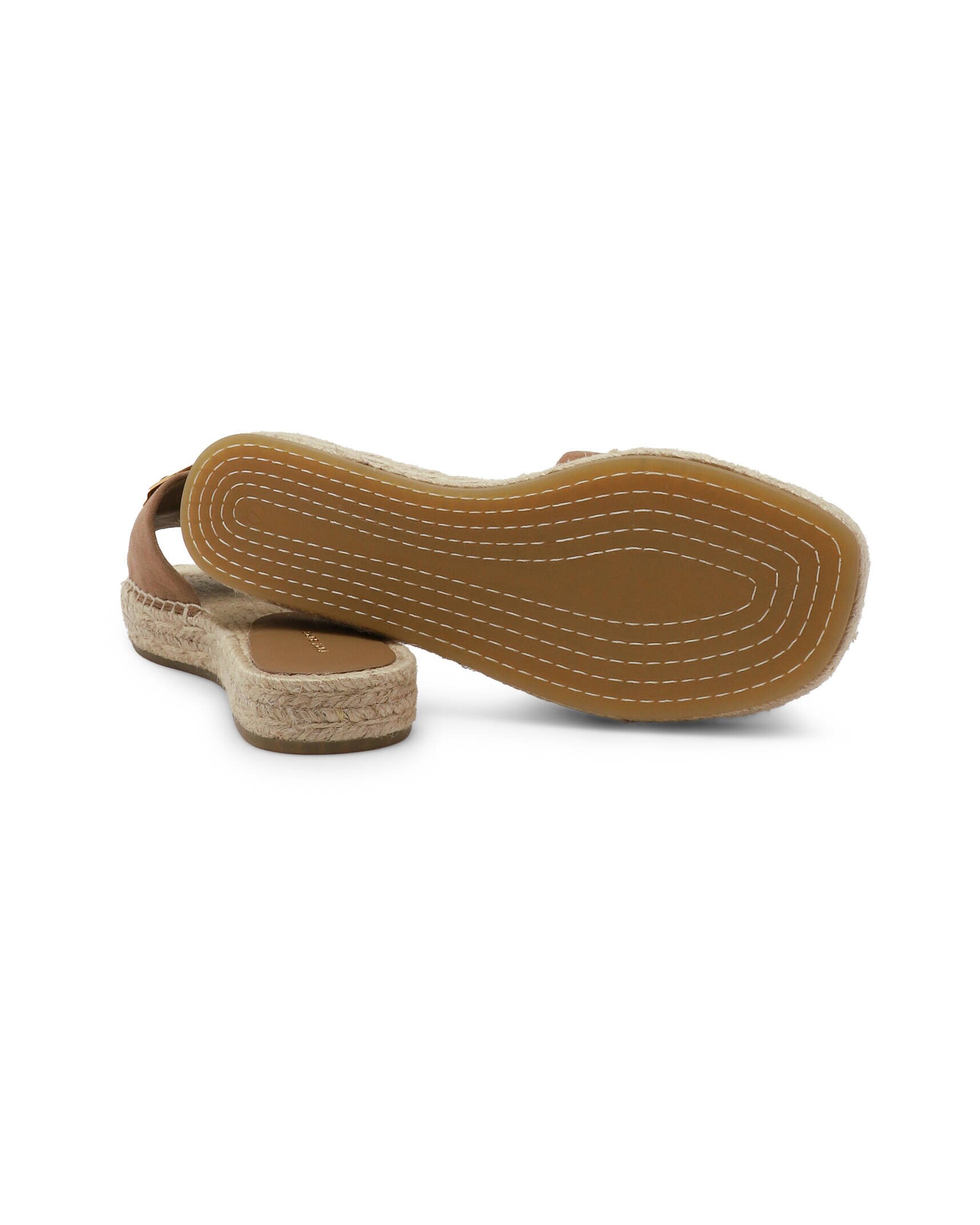 Tory Burch Șlapi WOVEN DOUBLE | piele întoarsă