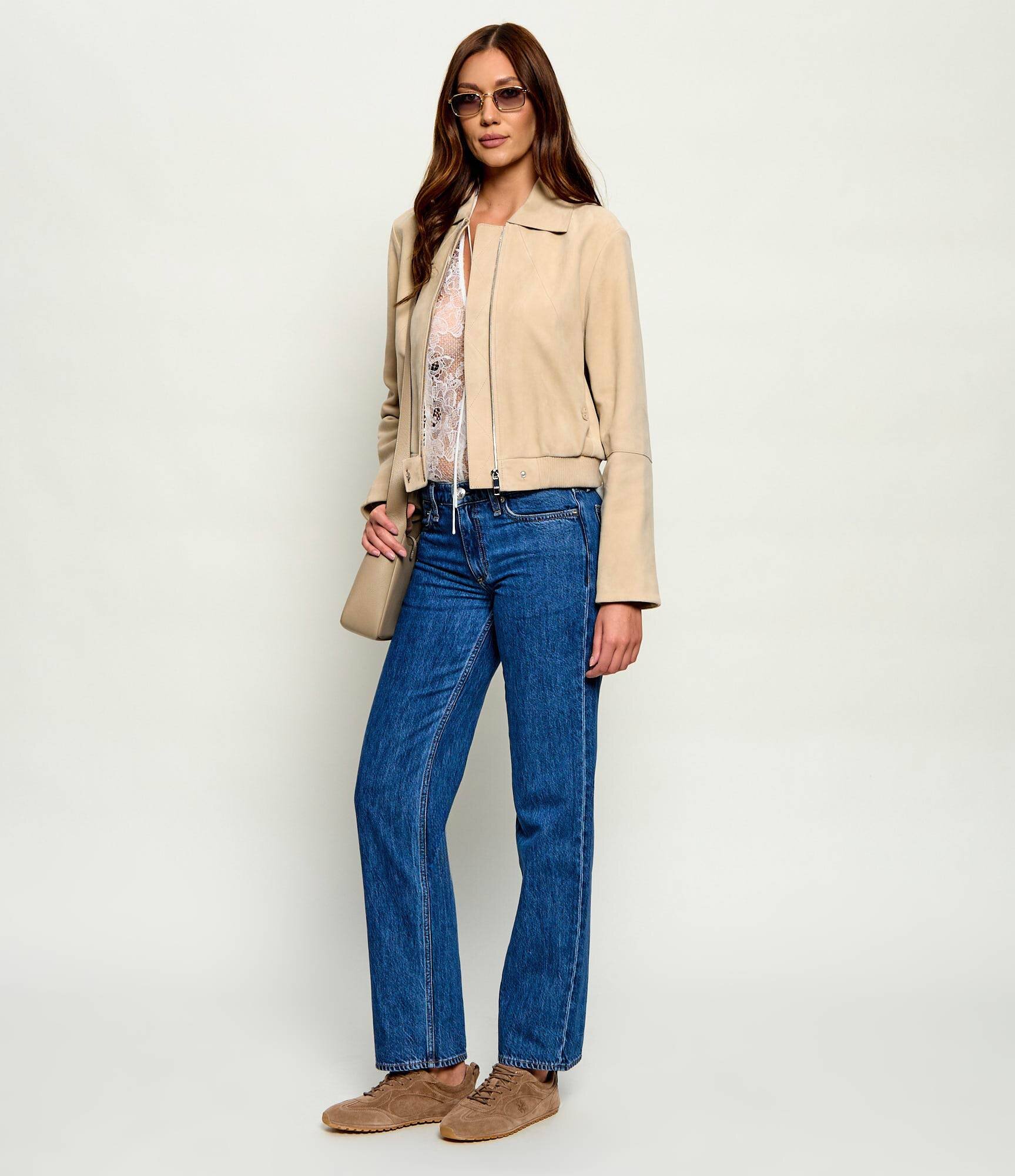 Tory Burch Sneakers Field | piele întoarsă