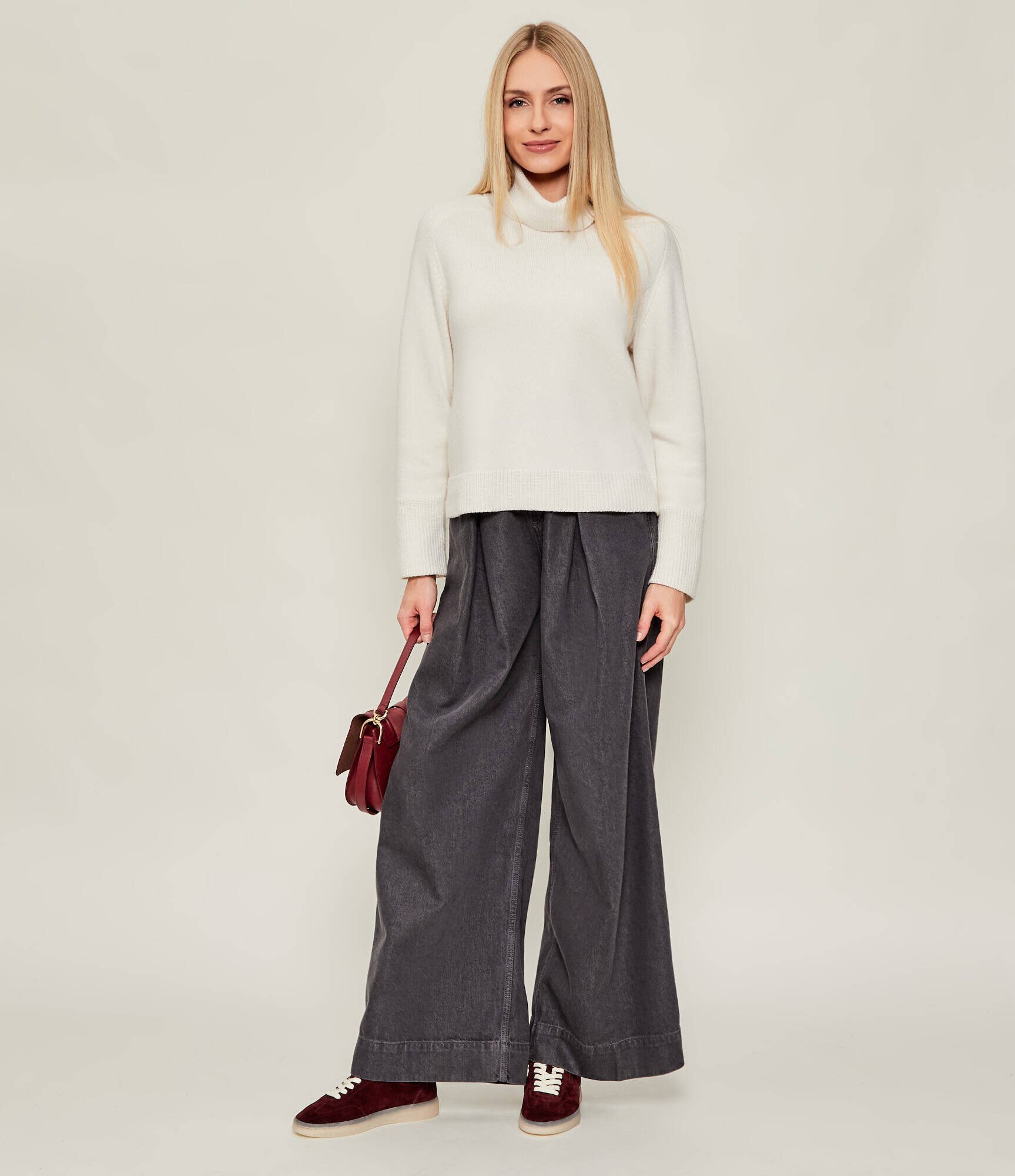 Tory Burch Sneakers PHOENIX | piele întoarsă