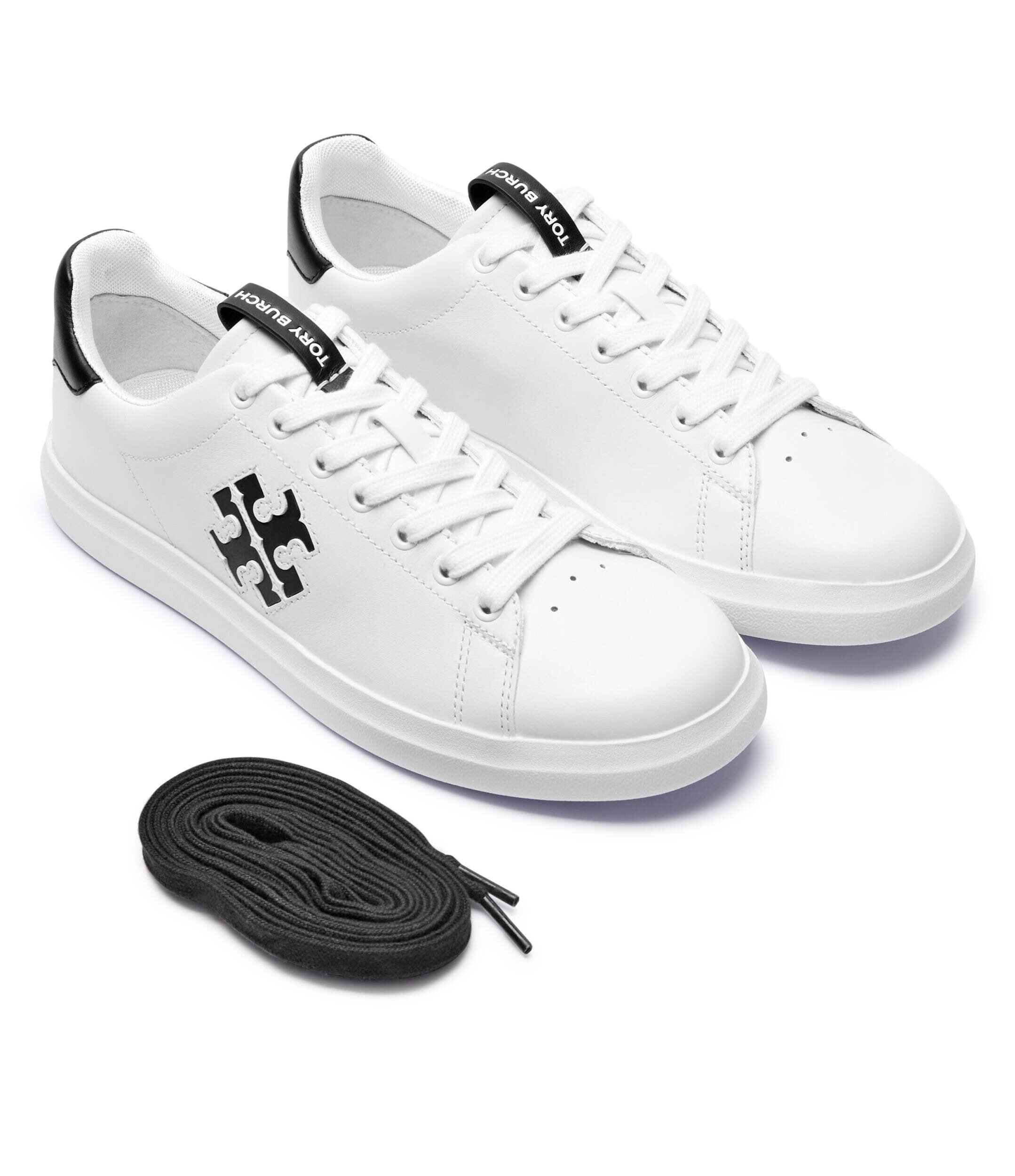 Tory Burch Teniși din piele Double T Howell Court