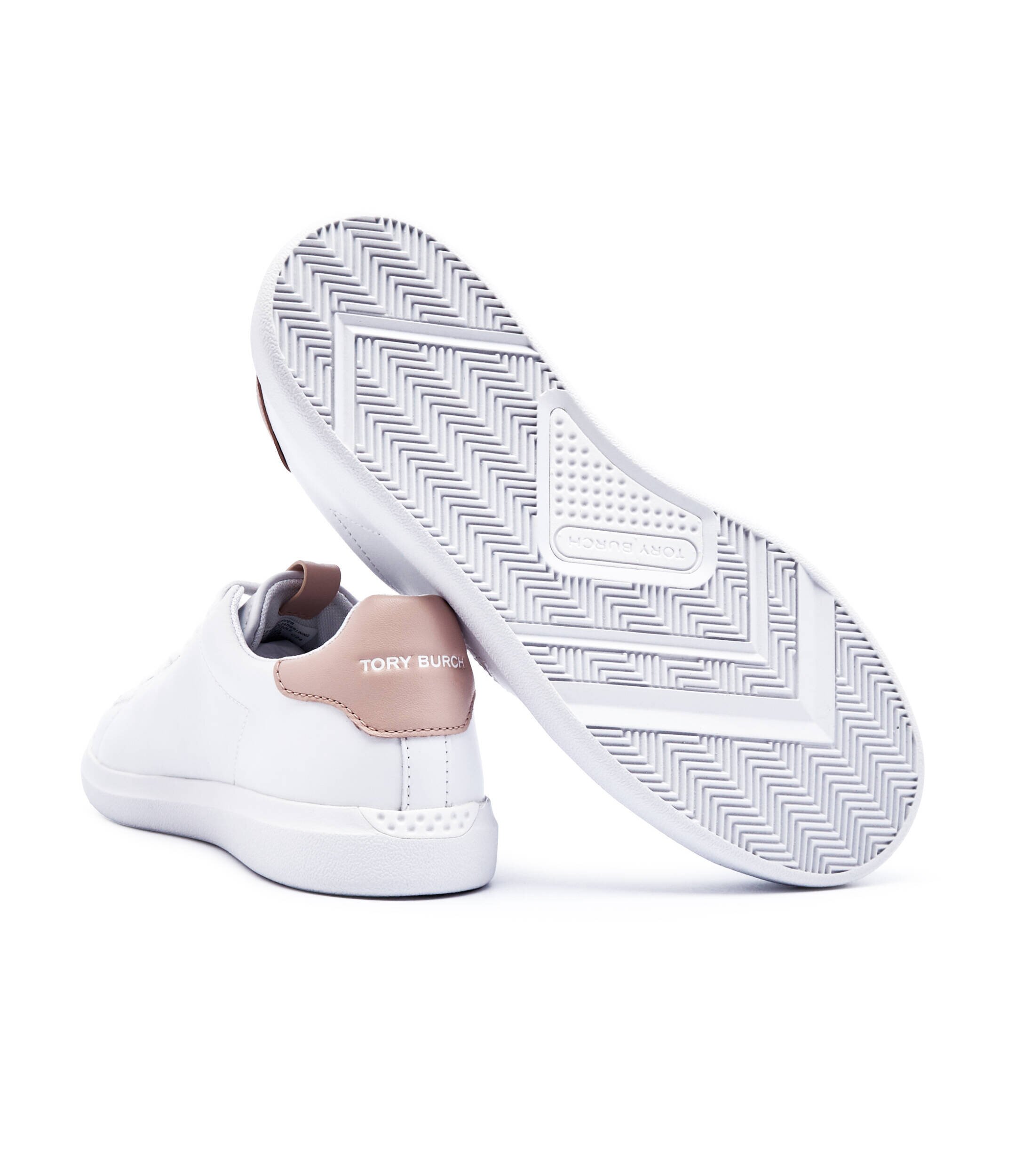 Tory Burch Teniși din piele Double T Howell Court
