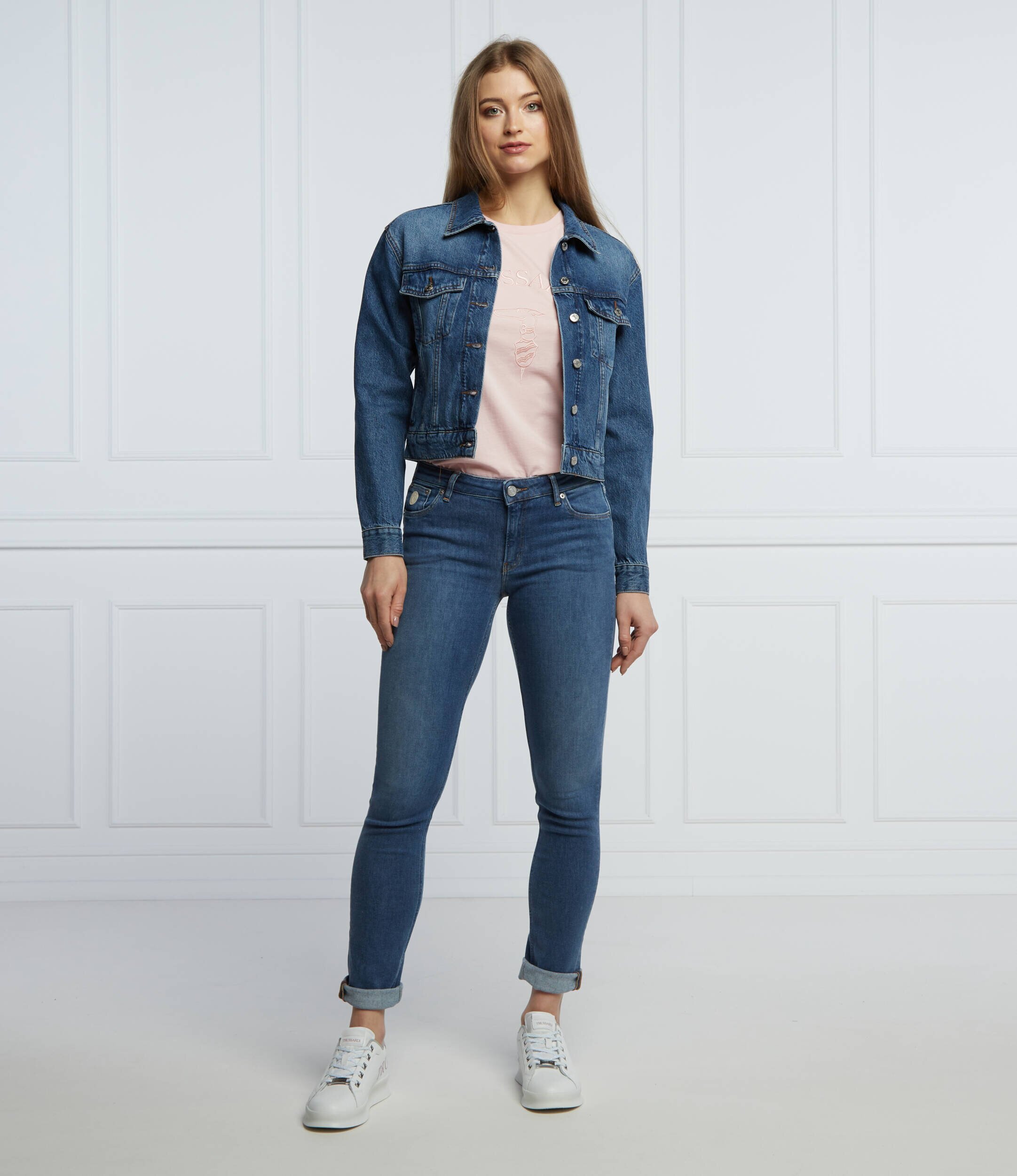 Trussardi Geacă de blug | Regular Fit