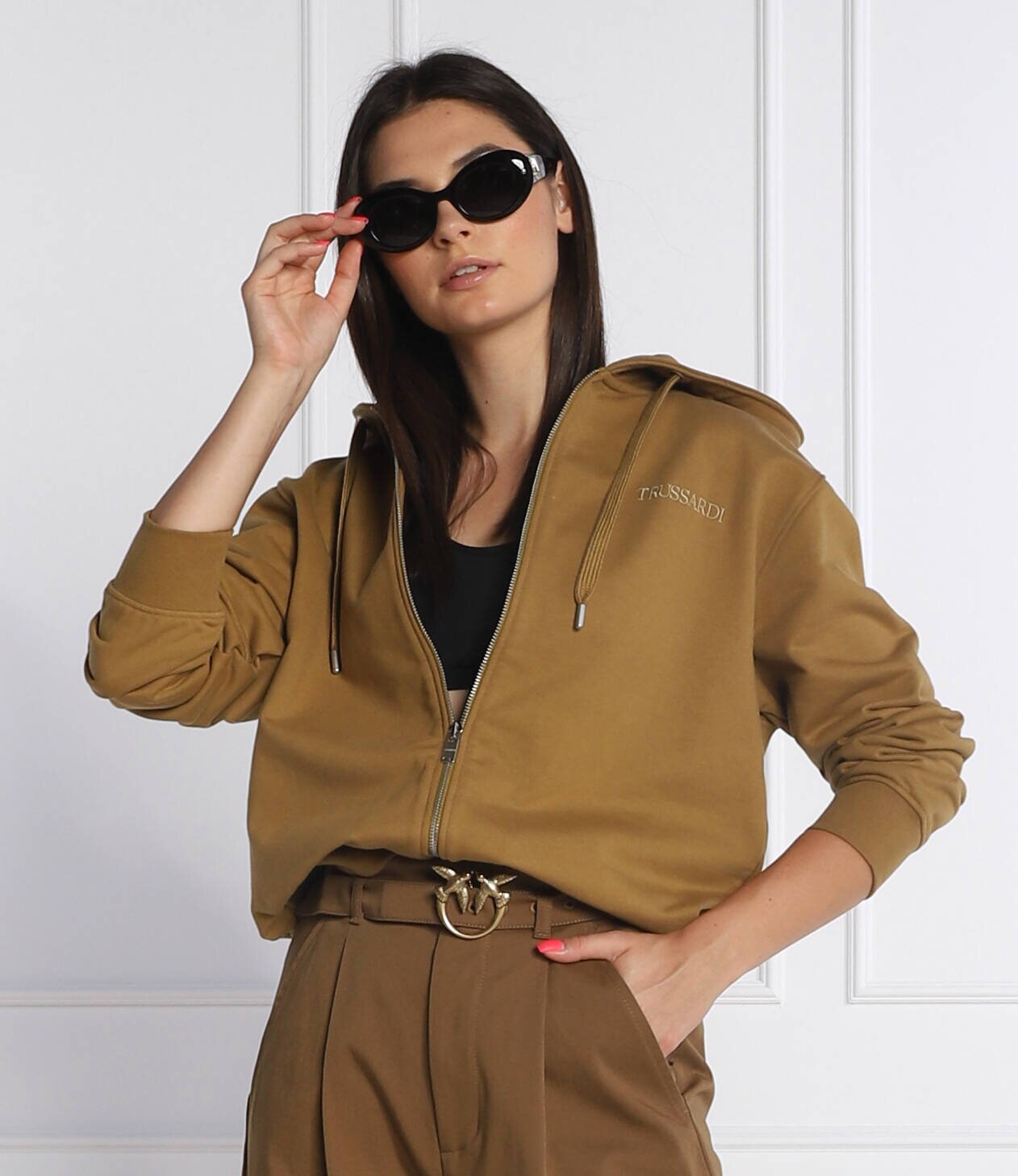 Trussardi Hanorac | Loose fit