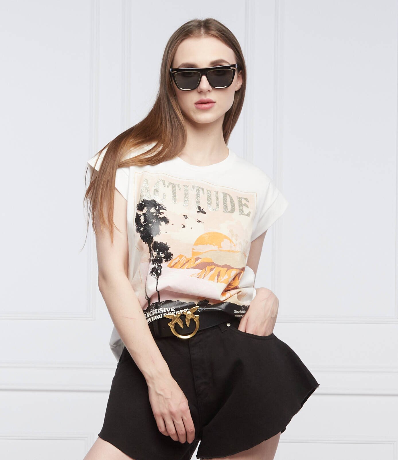 Twinset Actitude Tricou | Regular Fit