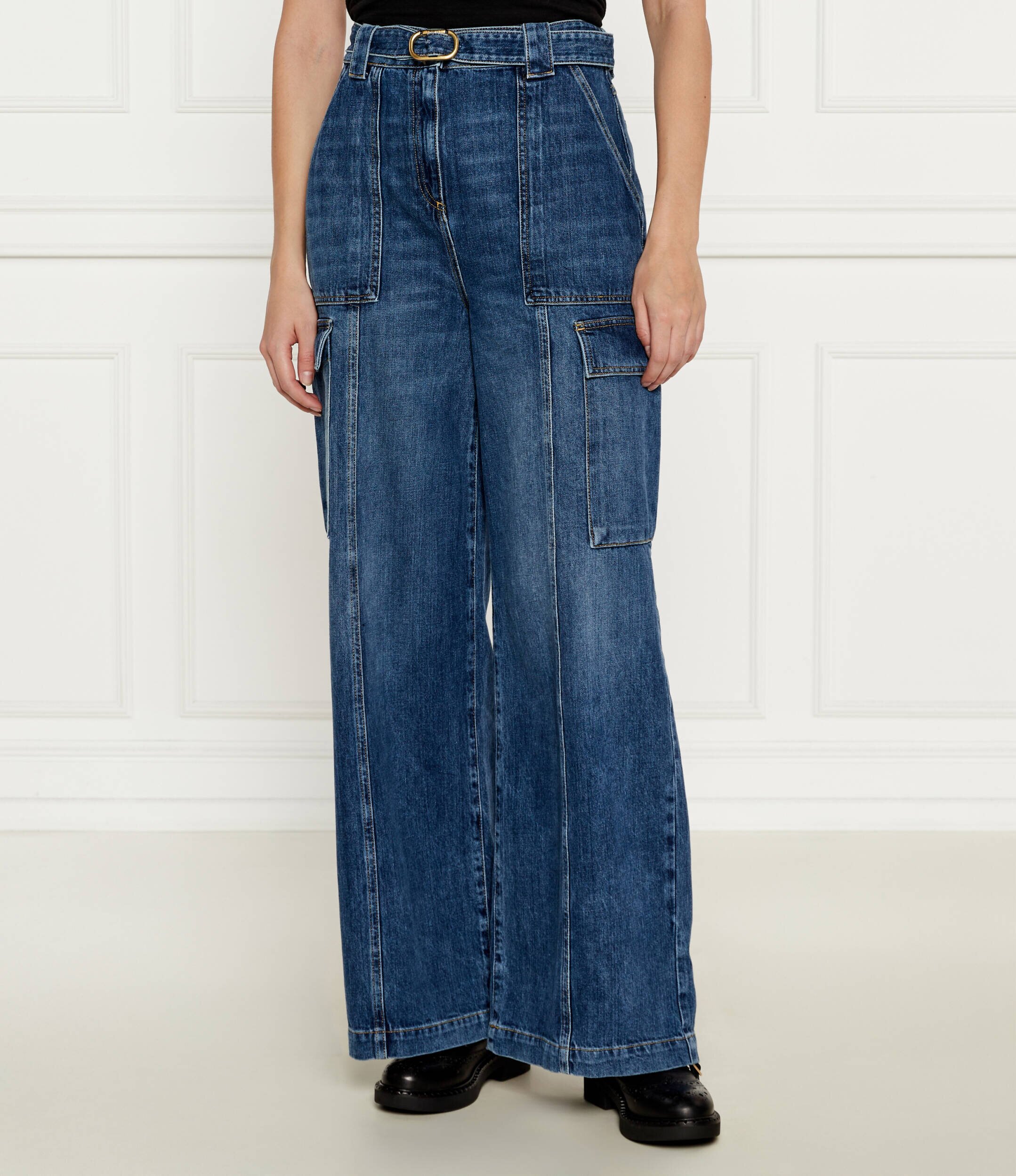 Twinset Blugi | flare fit | high waist