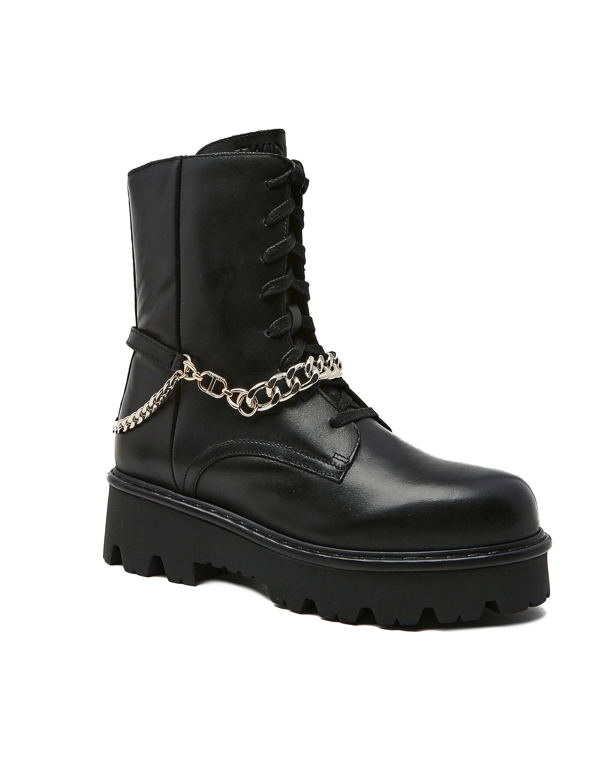 Twinset De piele botine