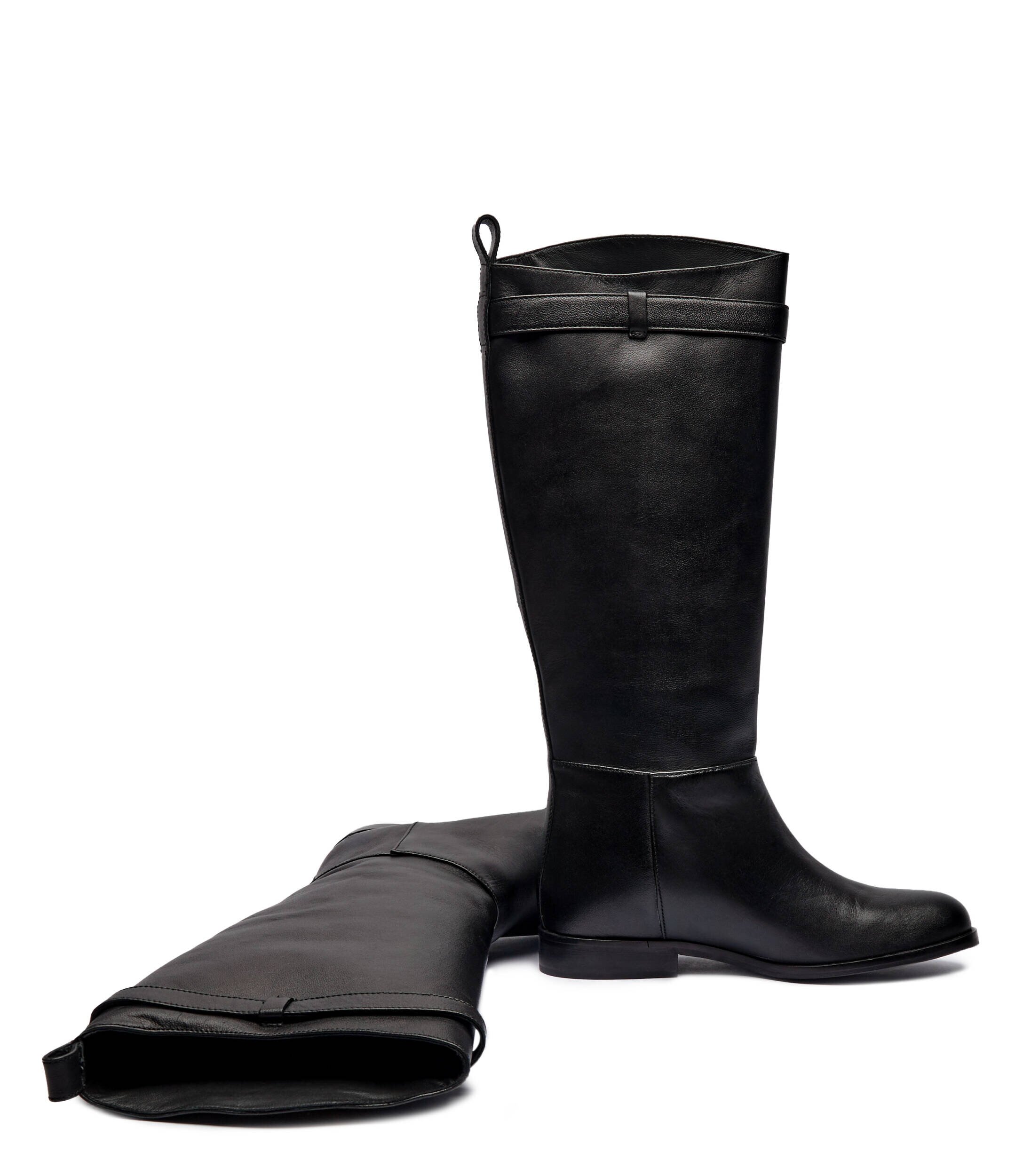 Twinset De piele cizme de echitație