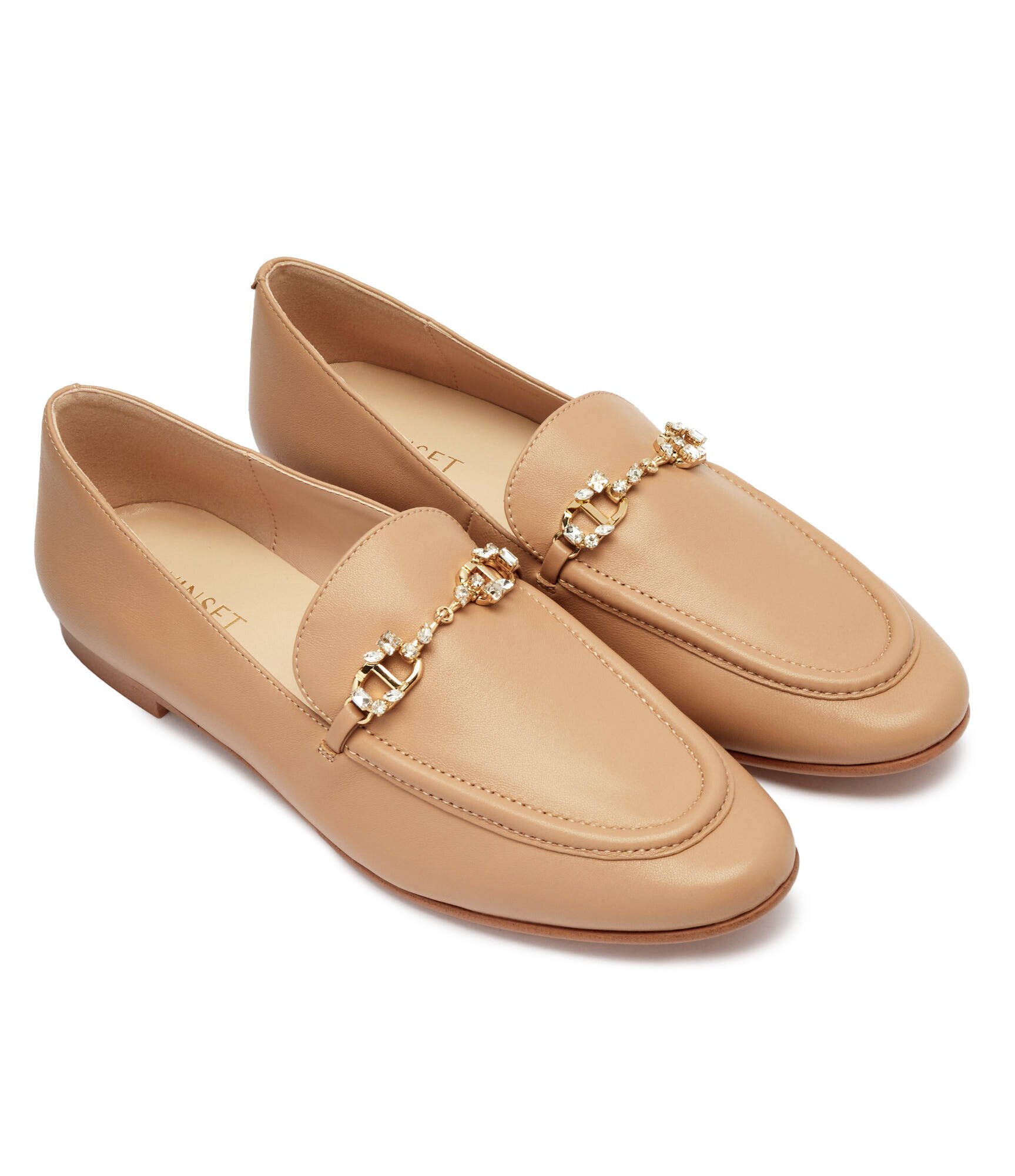 Twinset De piele pantofi loafer