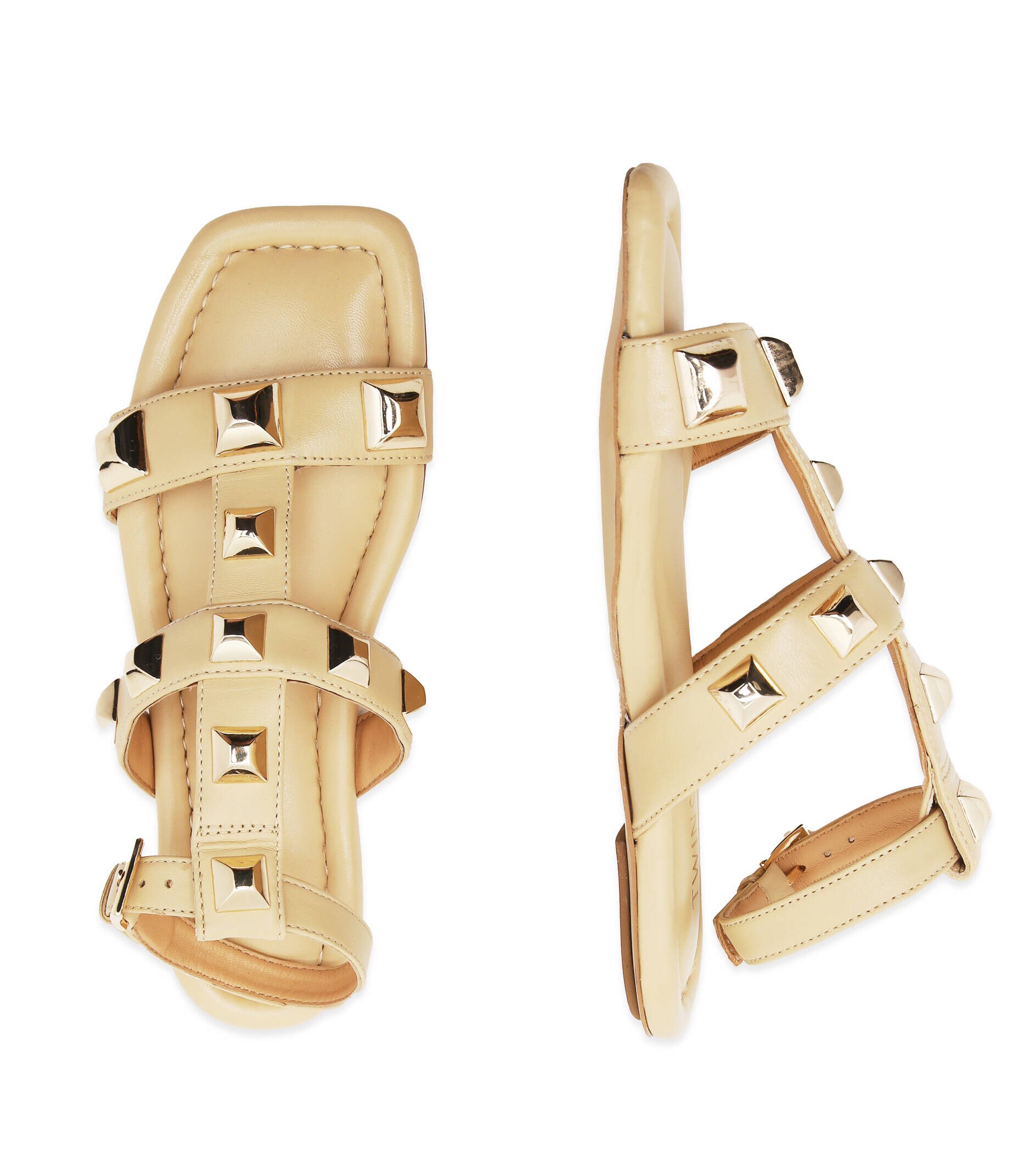 Twinset De piele sandale
